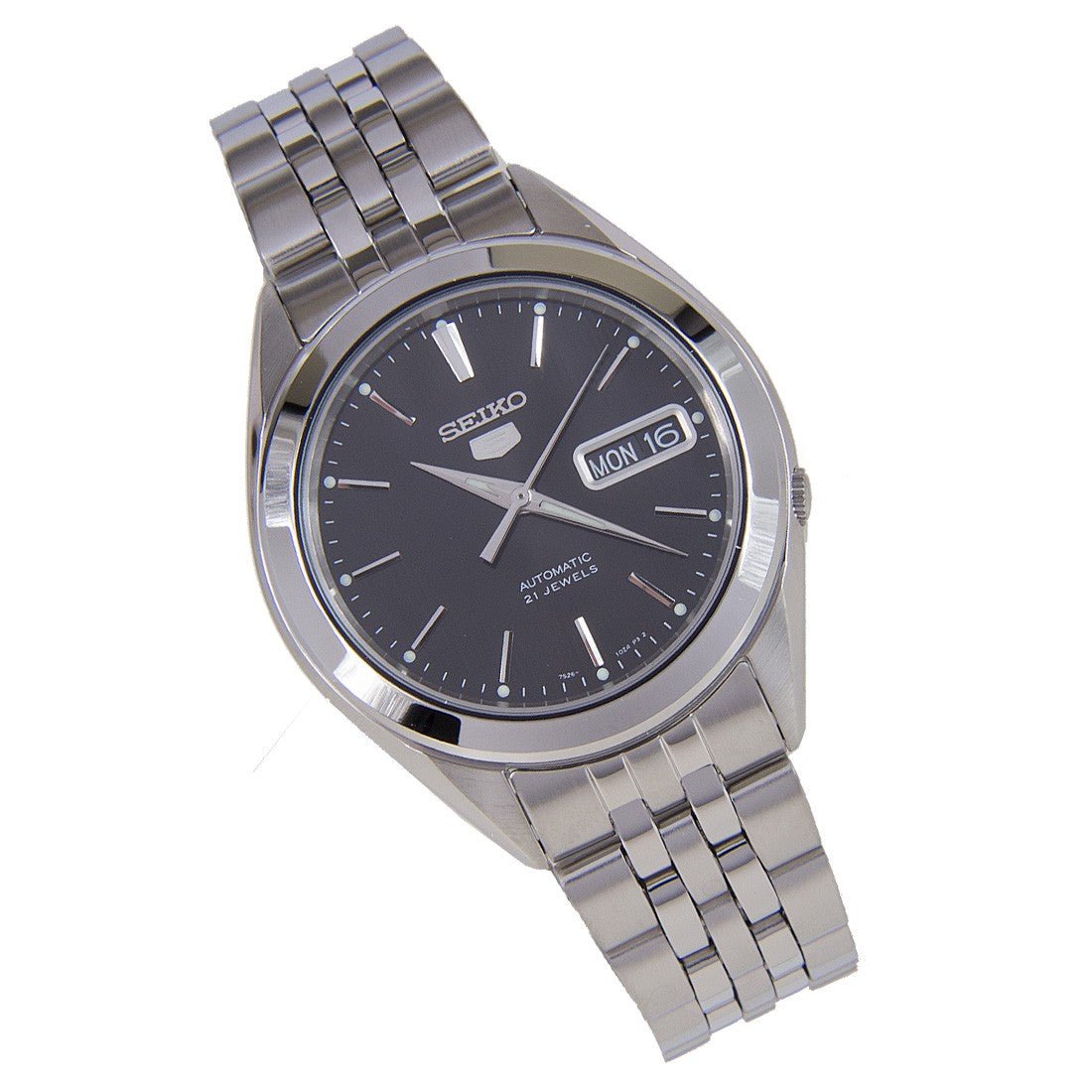 Seiko 5 Automatic Black Dial SNKL23K1 SNKL23 SNKL23K Casual Watch -Seiko