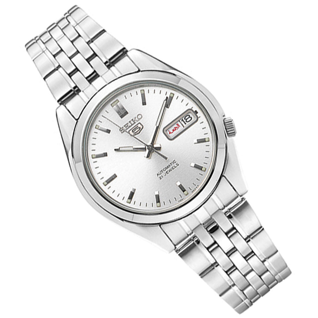 Seiko 5 Automatic SNK355K1 SNK355 SNK355K Stainless Steel Watch -Seiko