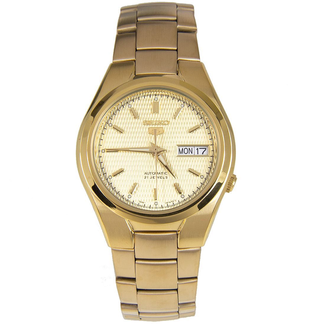 Seiko 5 Gold SNK610K1 SNK610 SNK610K Casual Stainless Steel Watch ...