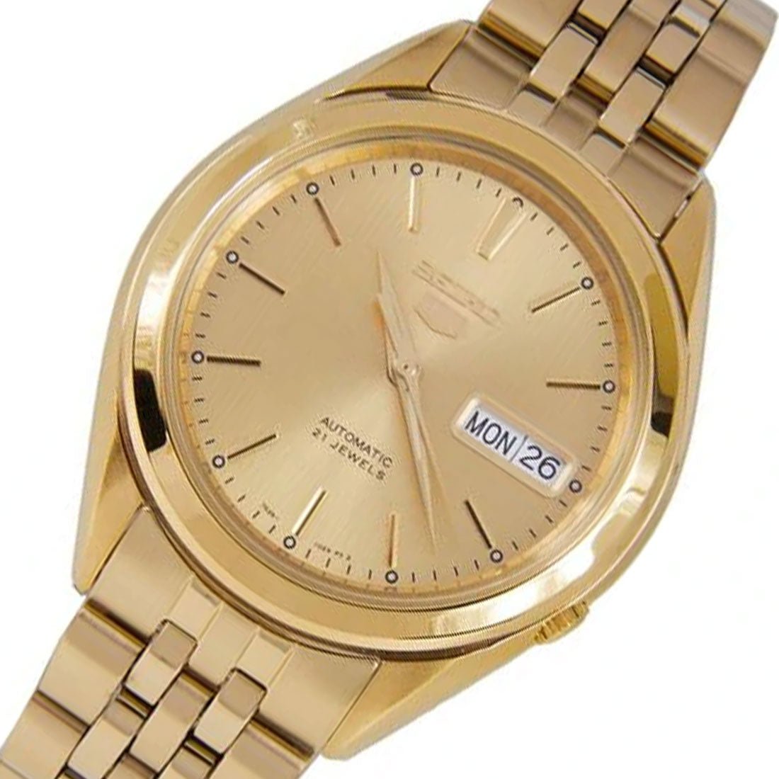Seiko 5 Gold SNKL28K1 SNKL28 SNKL28K Mechanical Dress Watch -Seiko
