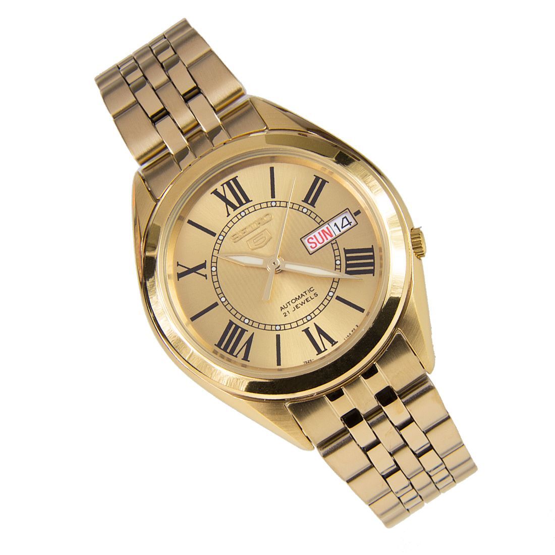 Seiko 5 Gold SNKL38K1 SNKL38 SNKL38K Mechanical Watch -Seiko