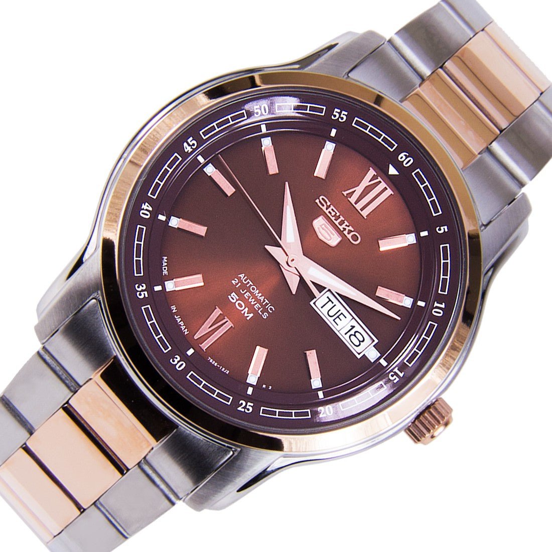 Seiko 5 Japan SNKP18 SNKP18J1 SNKP18J Automatic Mens Watch -Seiko