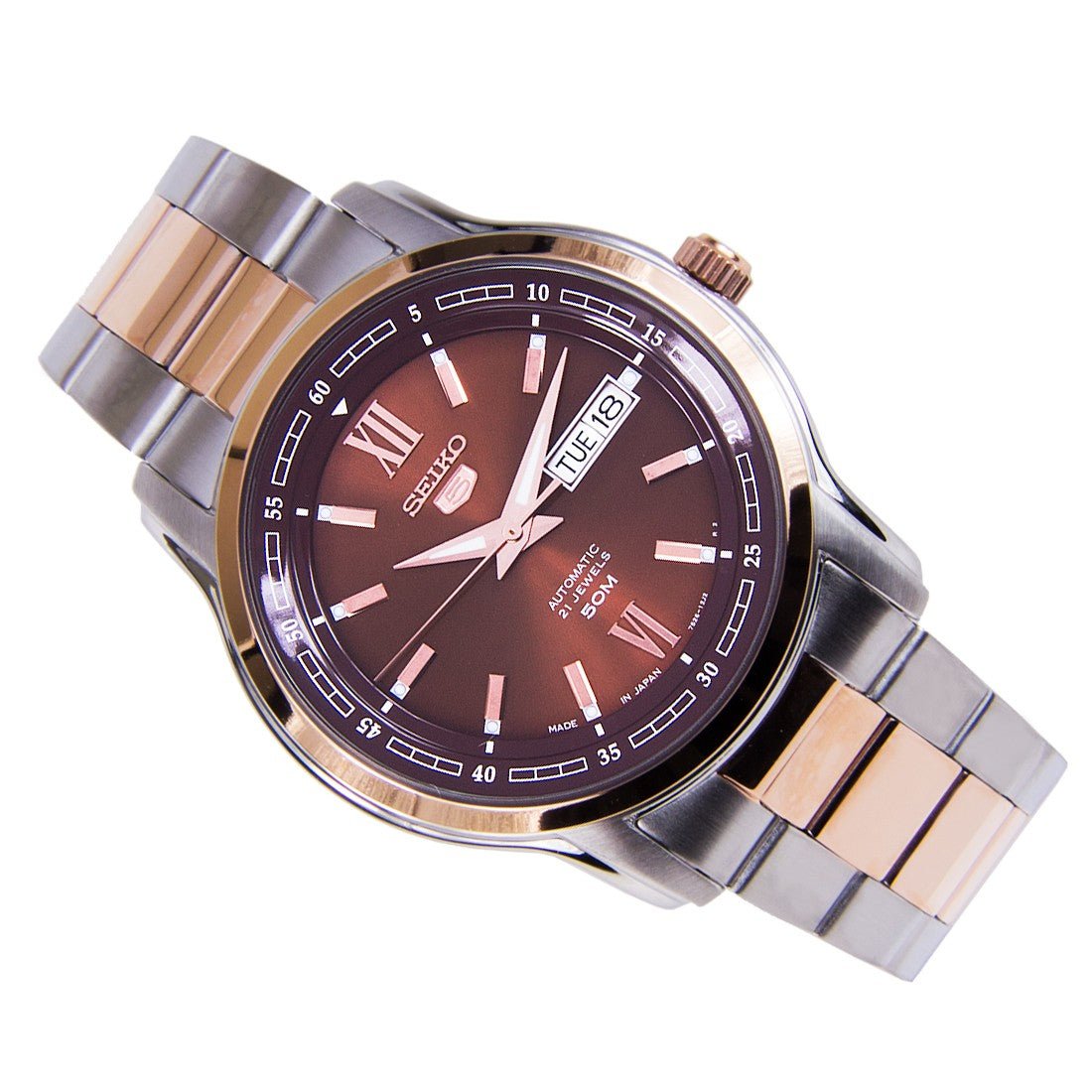 Seiko 5 Japan SNKP18 SNKP18J1 SNKP18J Automatic Mens Watch -Seiko