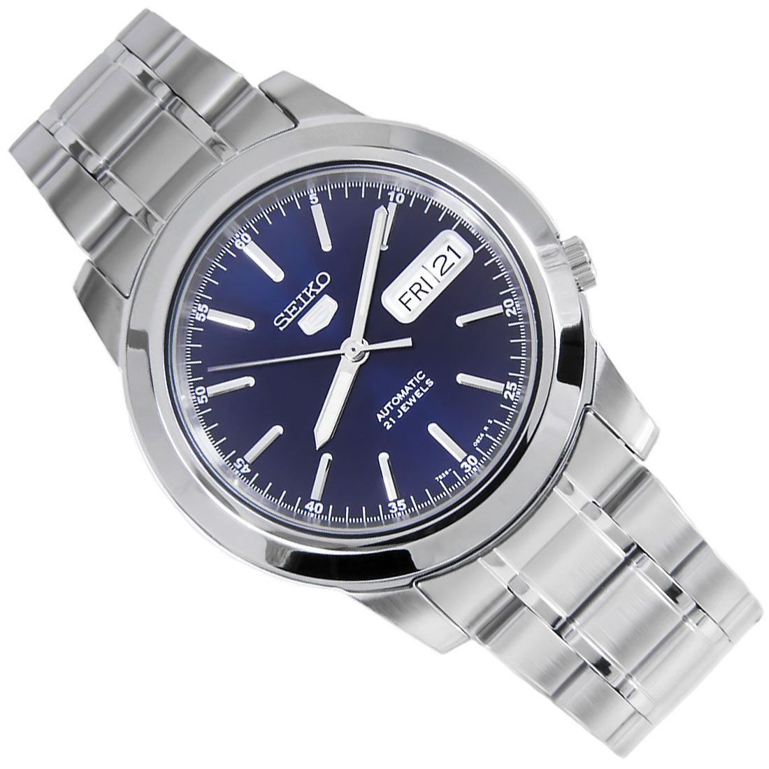 Seiko 5 Mechanical Blue Dial SNKE51K1 SNKE51 SNKE51K Watch -Seiko