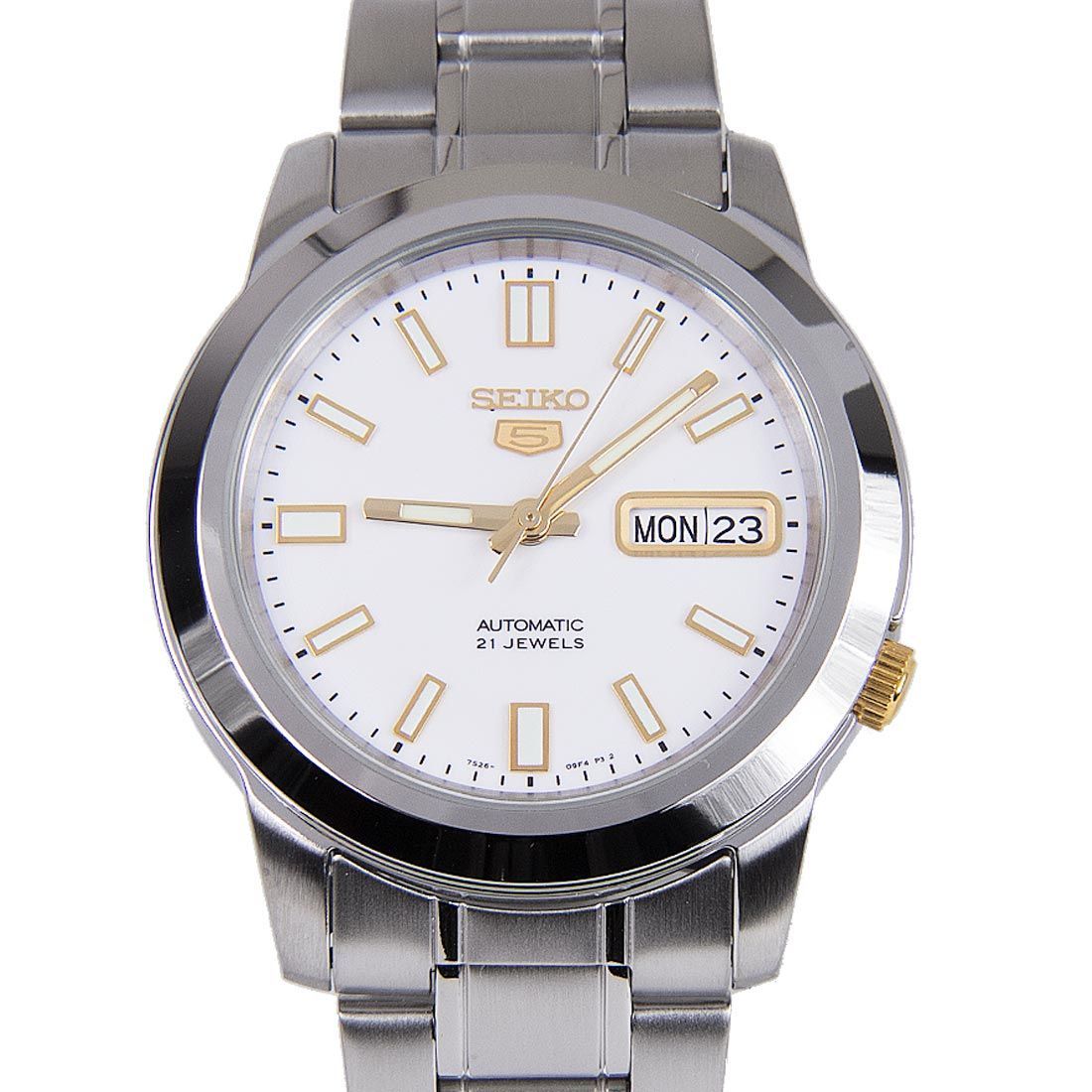 Seiko 5 Mechanical SNKK07K1 SNKK07 SNKK07K Stainless Analog Watch -Seiko