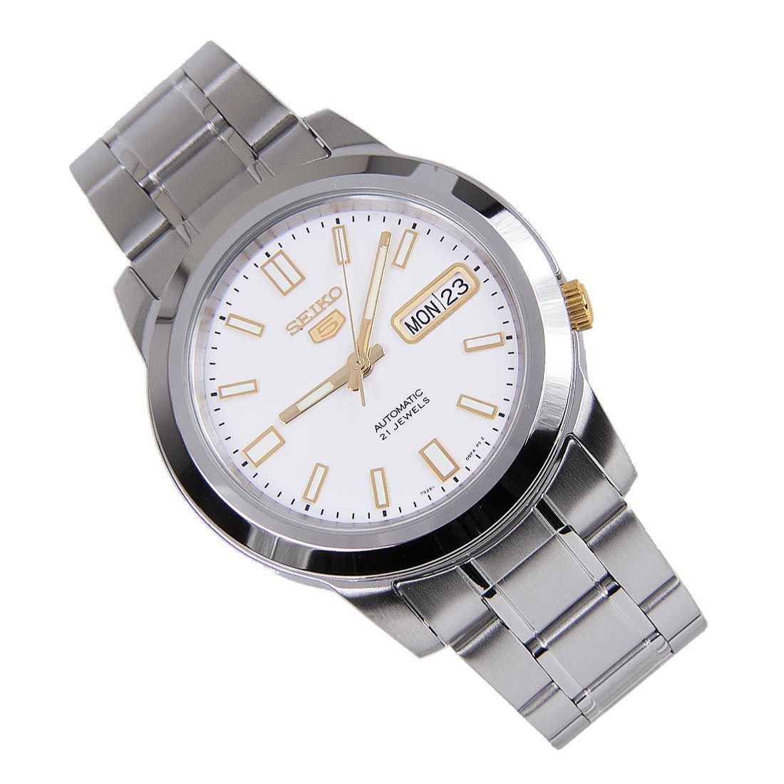 Seiko 5 Mechanical SNKK07K1 SNKK07 SNKK07K Stainless Analog Watch -Seiko