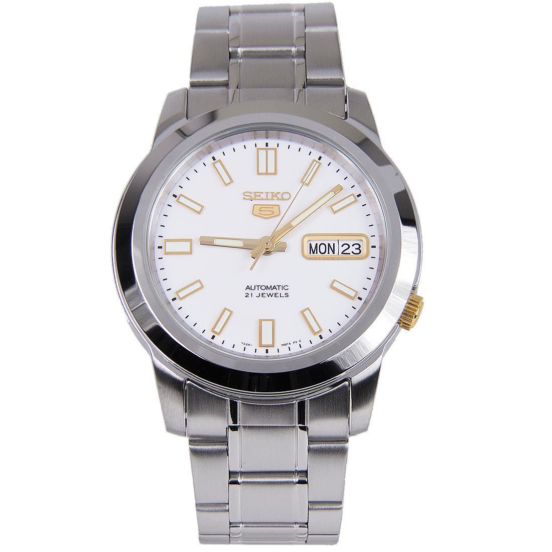 Seiko 5 Mechanical SNKK07K1 SNKK07 SNKK07K Stainless Analog Watch -Seiko