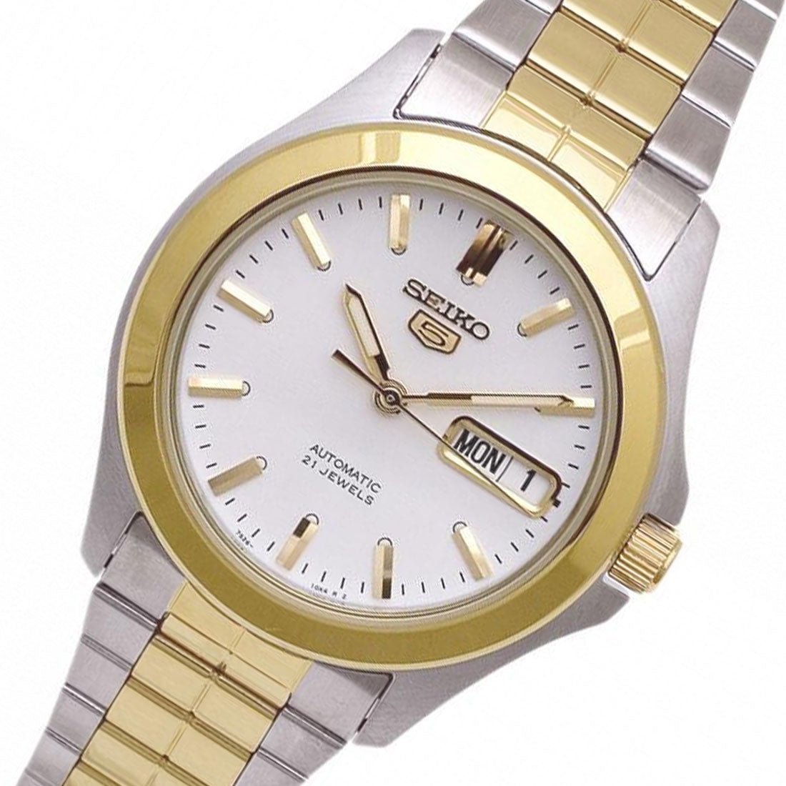 Seiko 5 Mechanical Two Tone Casual Watch SNKK94 SNKK94K1 SNKK94K -Seiko