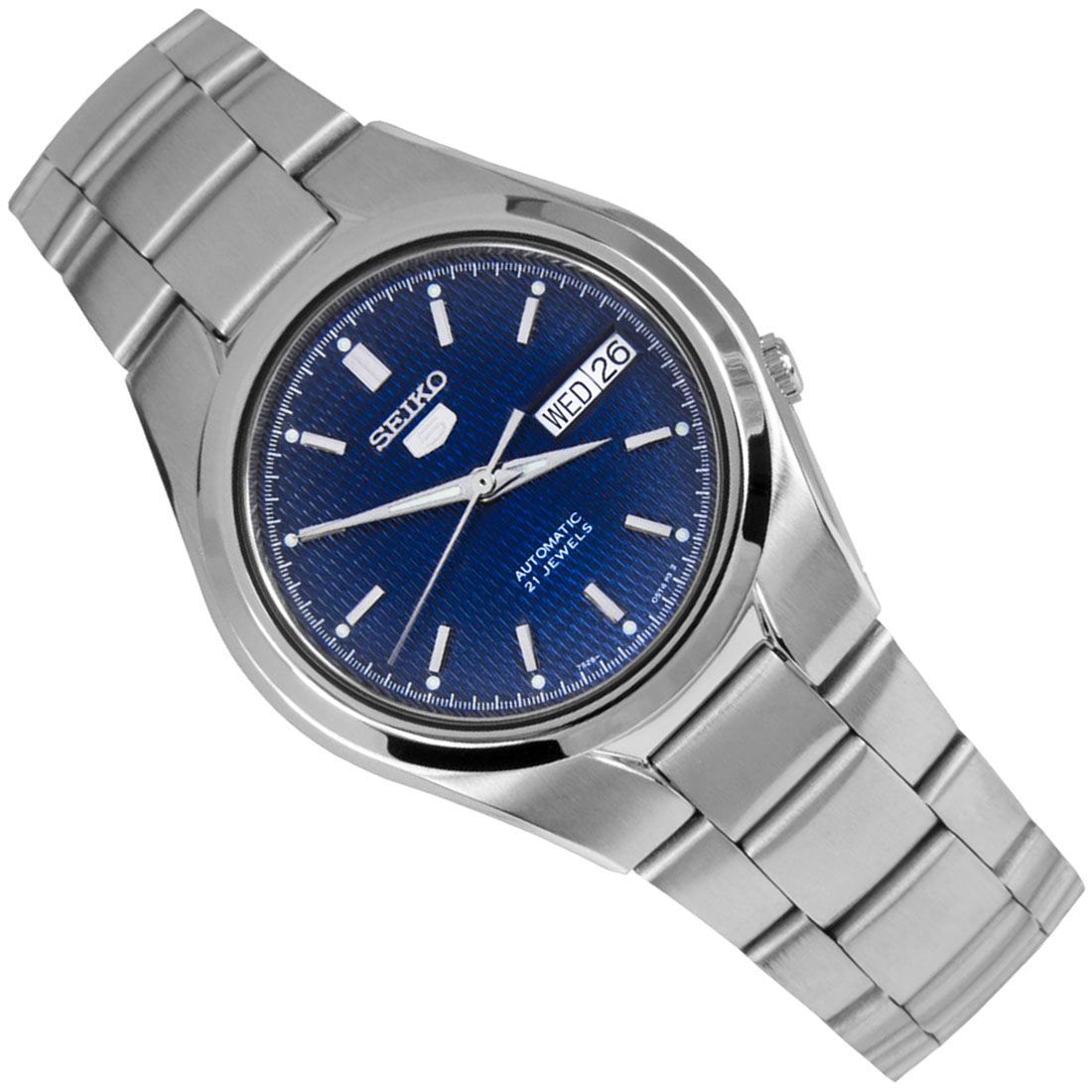 Seiko 5 SNK603K1 SNK603 SNK603K Blue Analog Mens Watch -Seiko