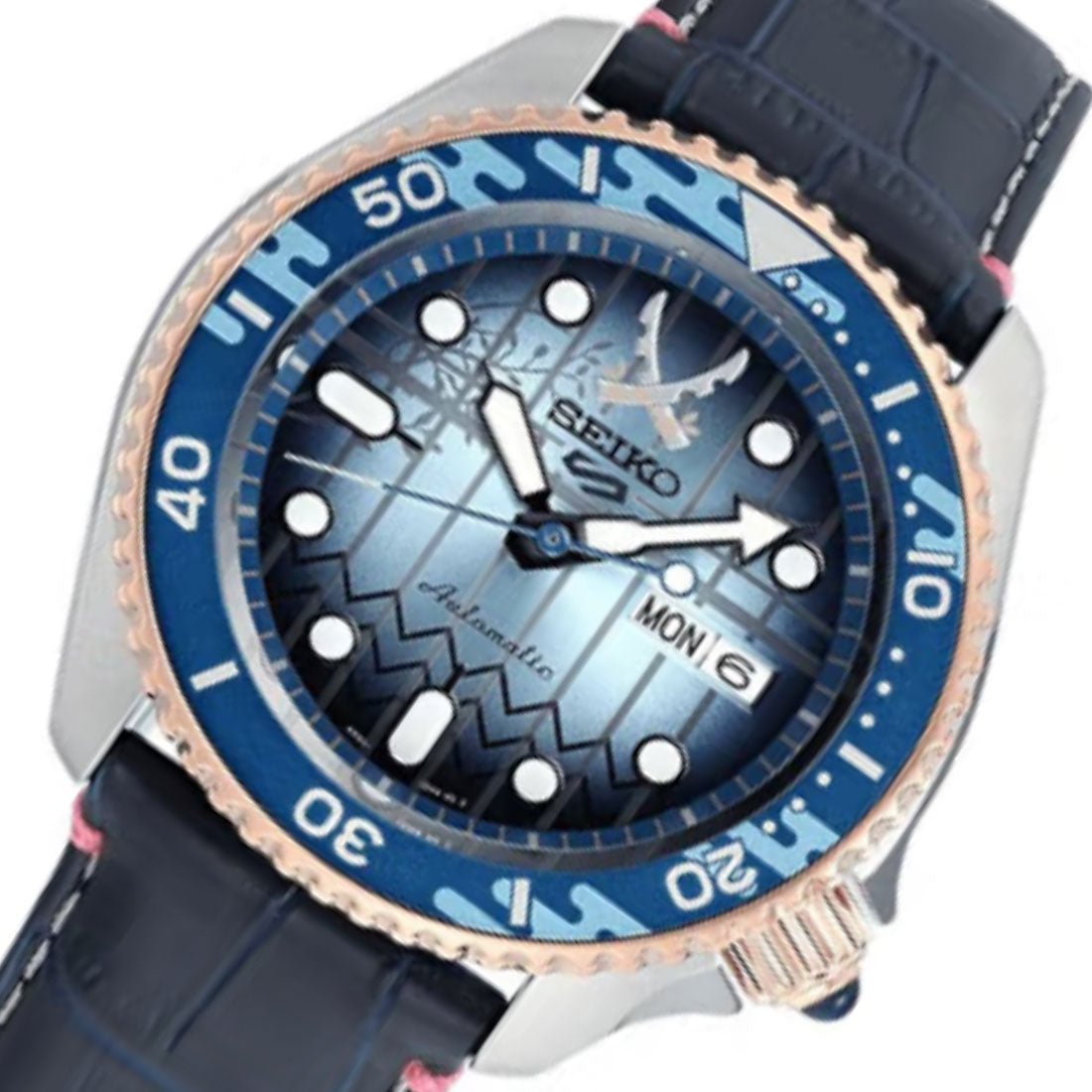 Seiko 5 Sports Demon Slayer SRPJ26K1 SRPJ26 Hashibira Inosuke Limited Edition Watch -Seiko