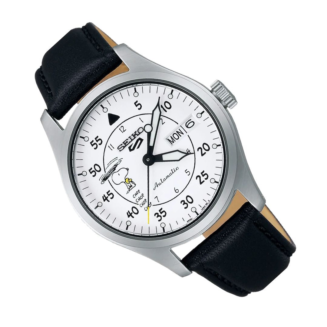 Seiko 5 Sports Peanuts Parachute Limited Edition Watch SRPK27K1 SRPK27 SRPK27K -Seiko