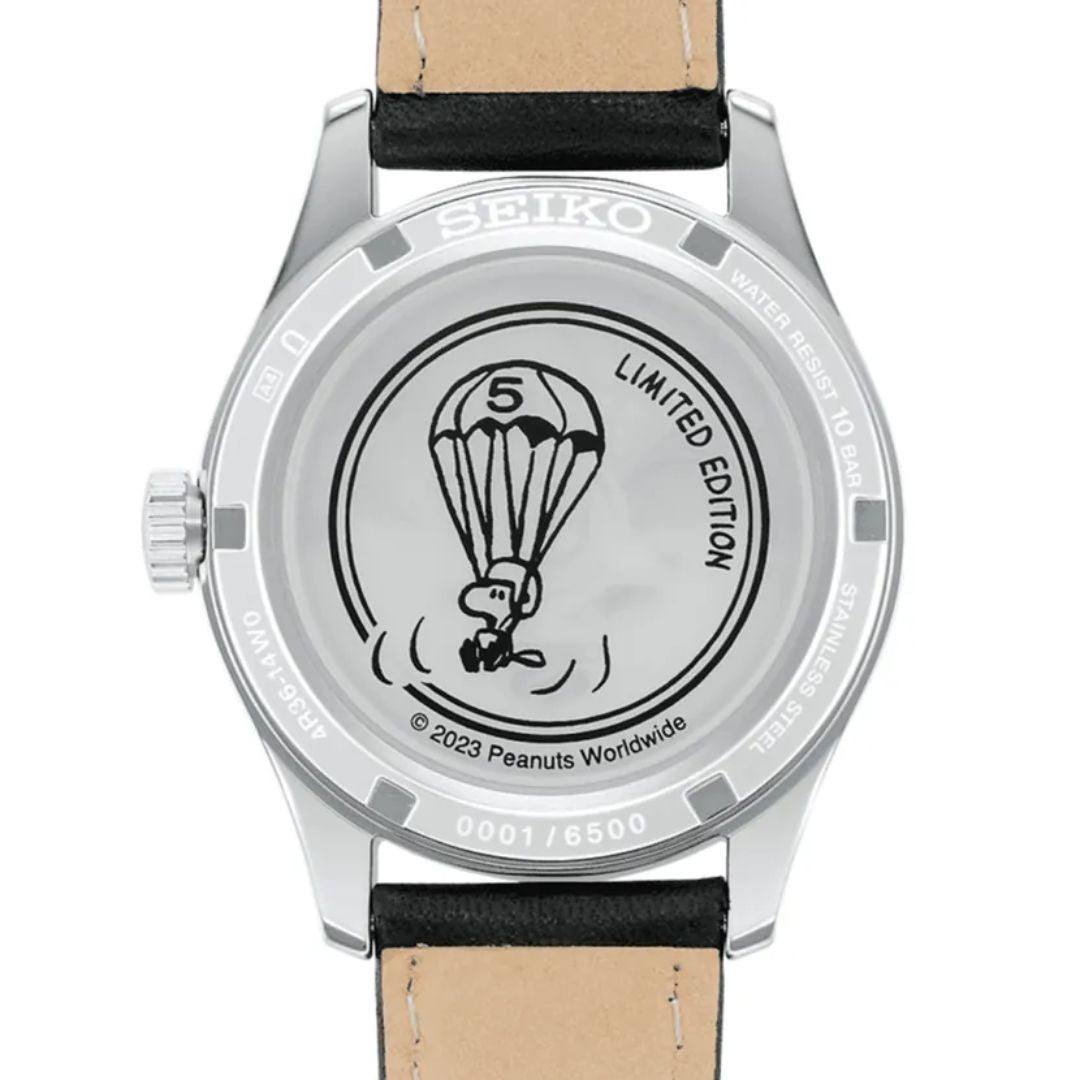 Seiko 5 Sports Peanuts Parachute Limited Edition Watch SRPK27K1 SRPK27 SRPK27K -Seiko