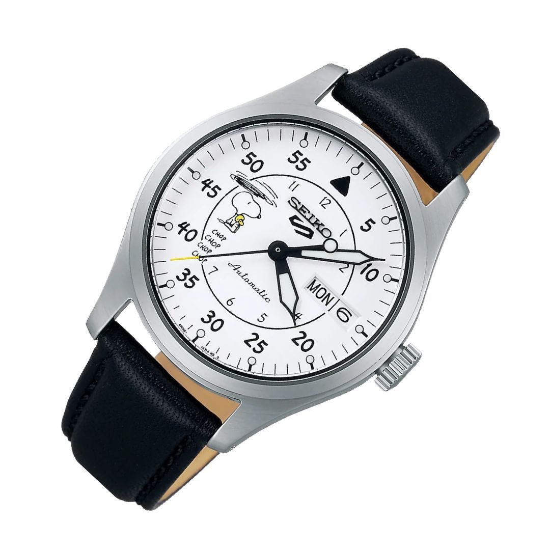 Seiko 5 Sports Peanuts Parachute Limited Edition Watch SRPK27K1 SRPK27 SRPK27K -Seiko