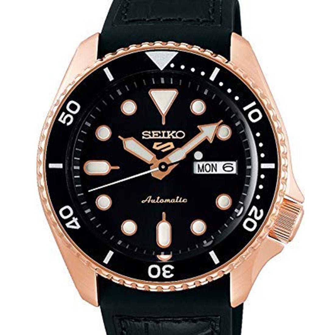 Seiko 5 Sports Rubber SRPD76K1 SRPD76 SRPD76K Mechanical Watch -Seiko