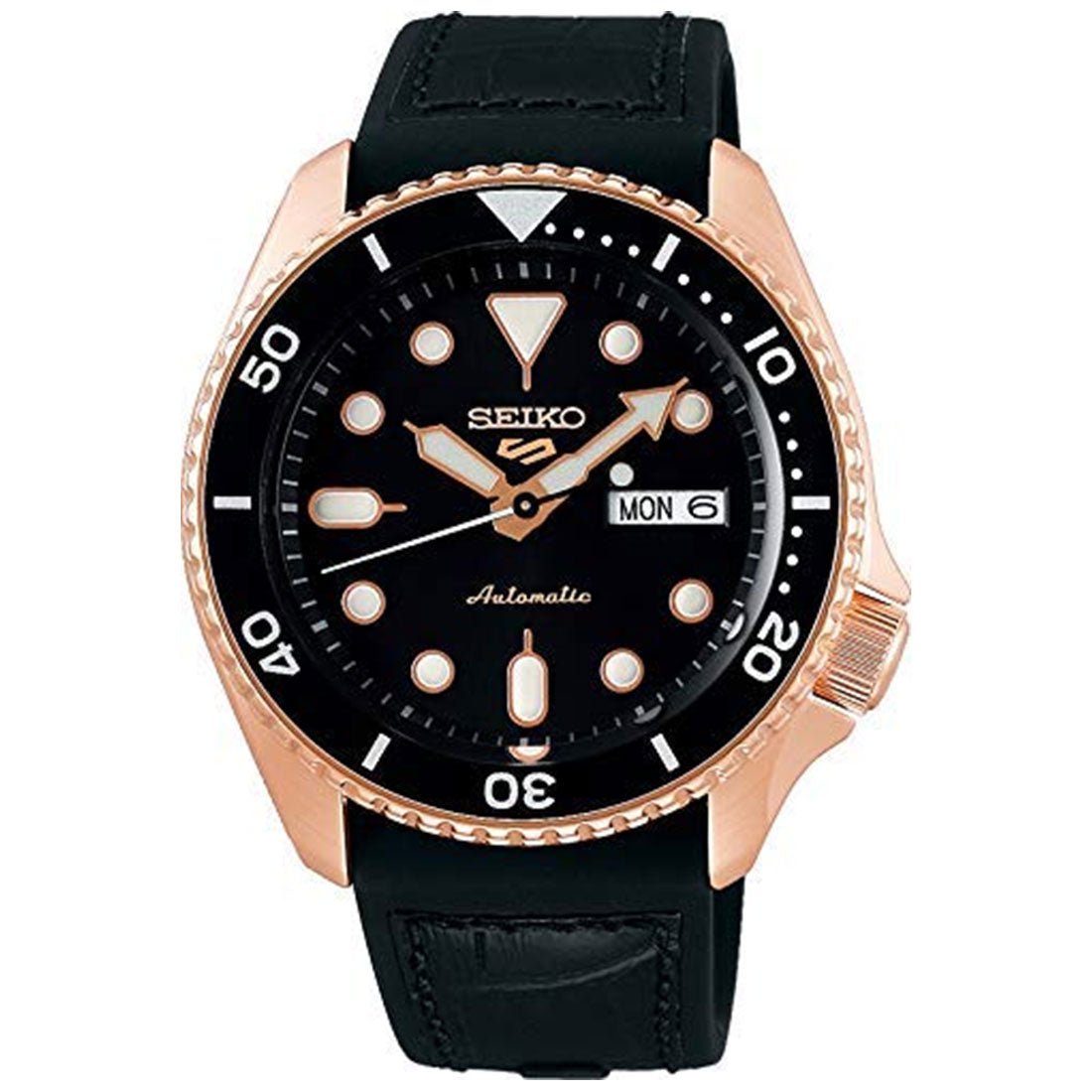 Seiko 5 Sports Rubber SRPD76K1 SRPD76 SRPD76K Mechanical Watch -Seiko