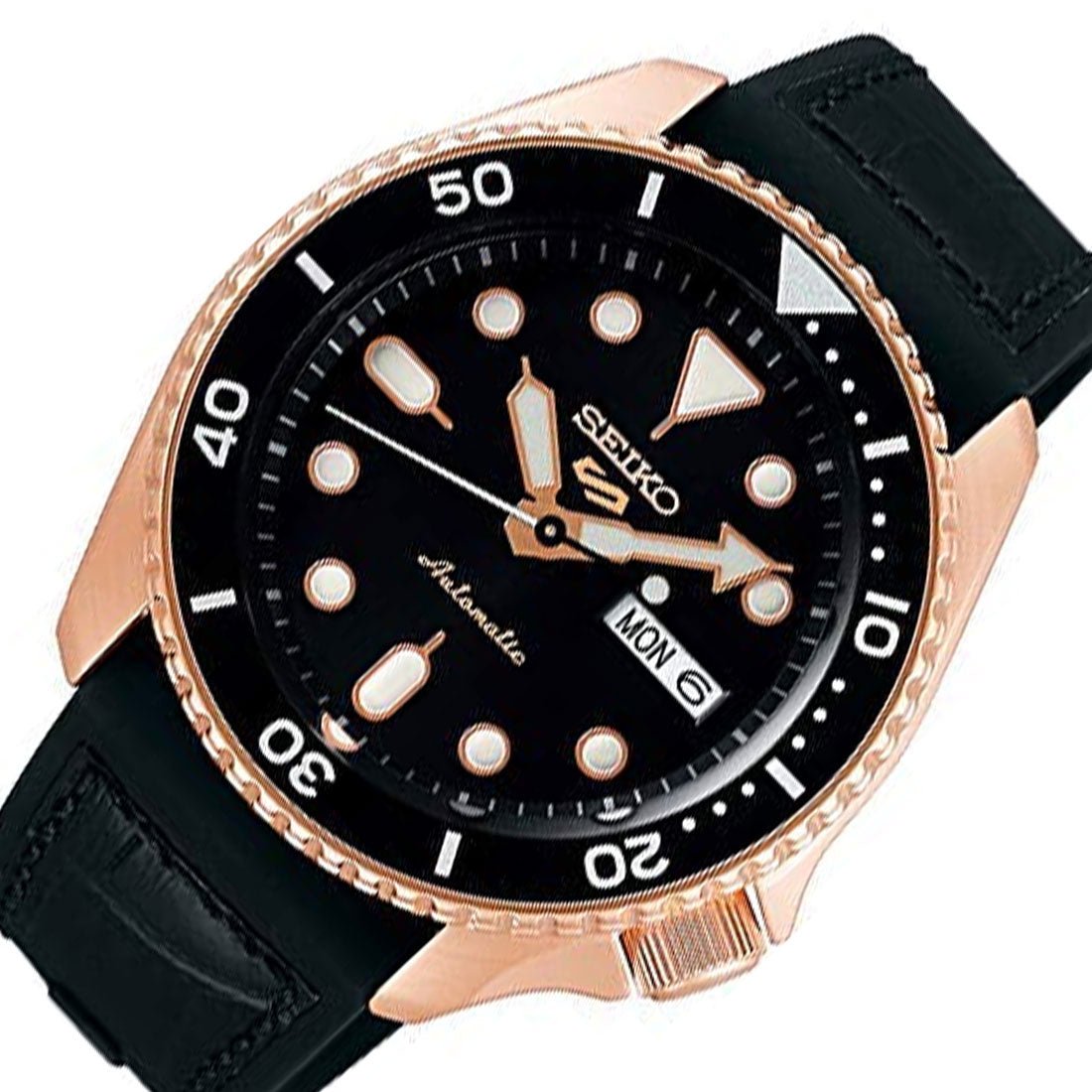 Seiko 5 Sports Rubber SRPD76K1 SRPD76 SRPD76K Mechanical Watch -Seiko