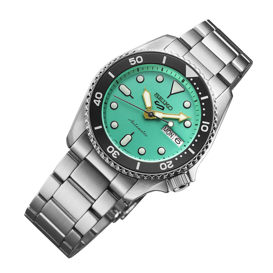 Seiko 5 Sports SBSA229 SKX Style Mint Green Dial Automatic JDM Watch -Seiko