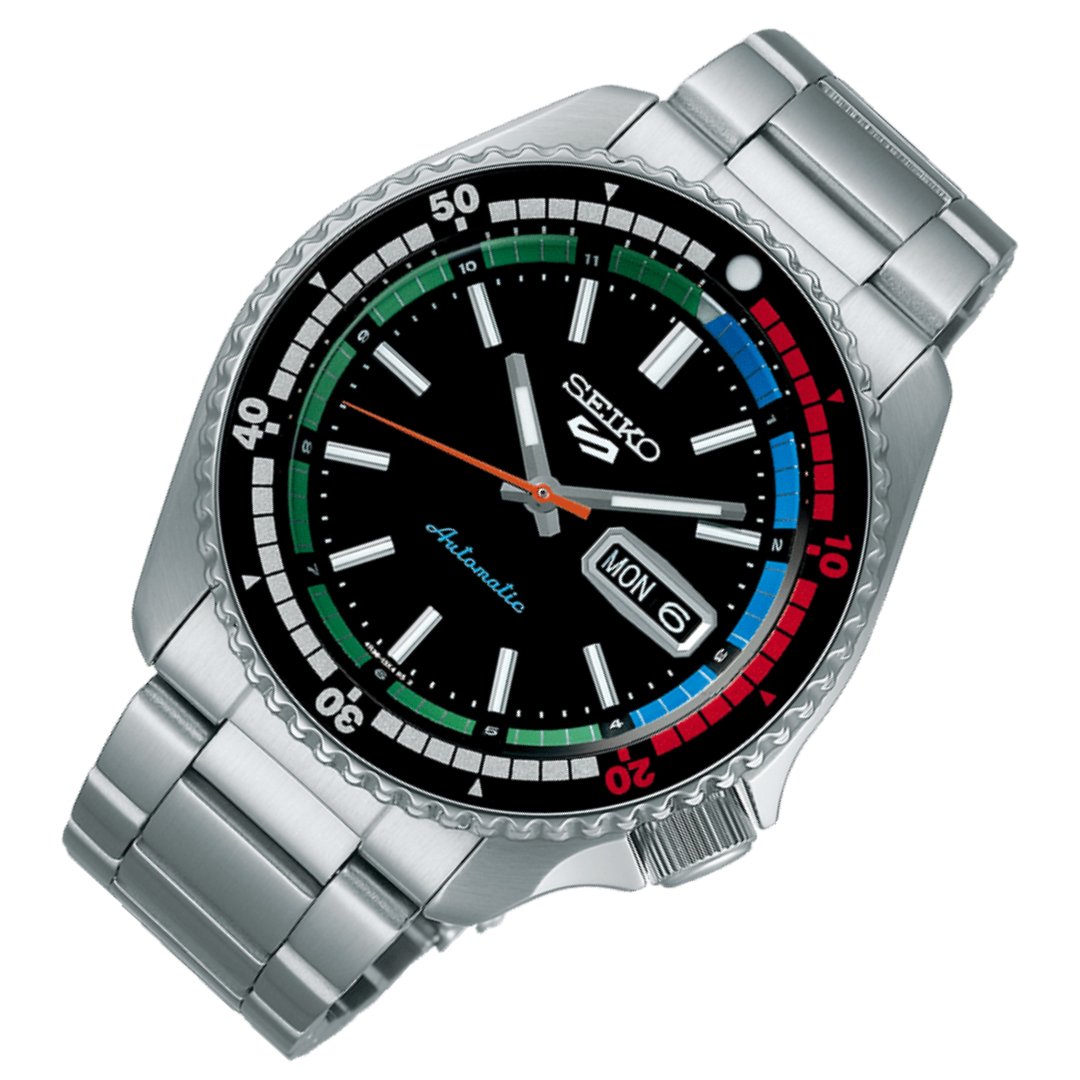 Seiko 5 Sports SRPK13K1 SRPK13 SRPK13K 24 Jewels Automatic Mens Watch -Seiko