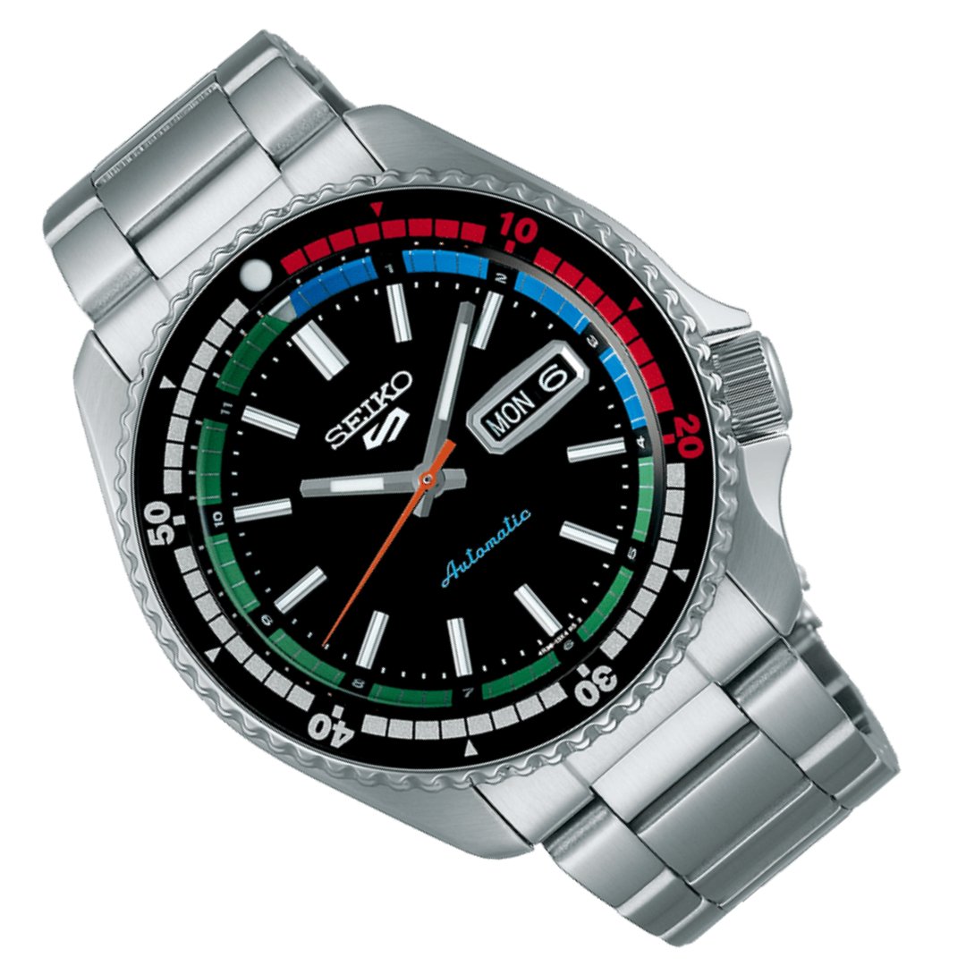 Seiko 5 Sports SRPK13K1 SRPK13 SRPK13K 24 Jewels Automatic Mens Watch -Seiko