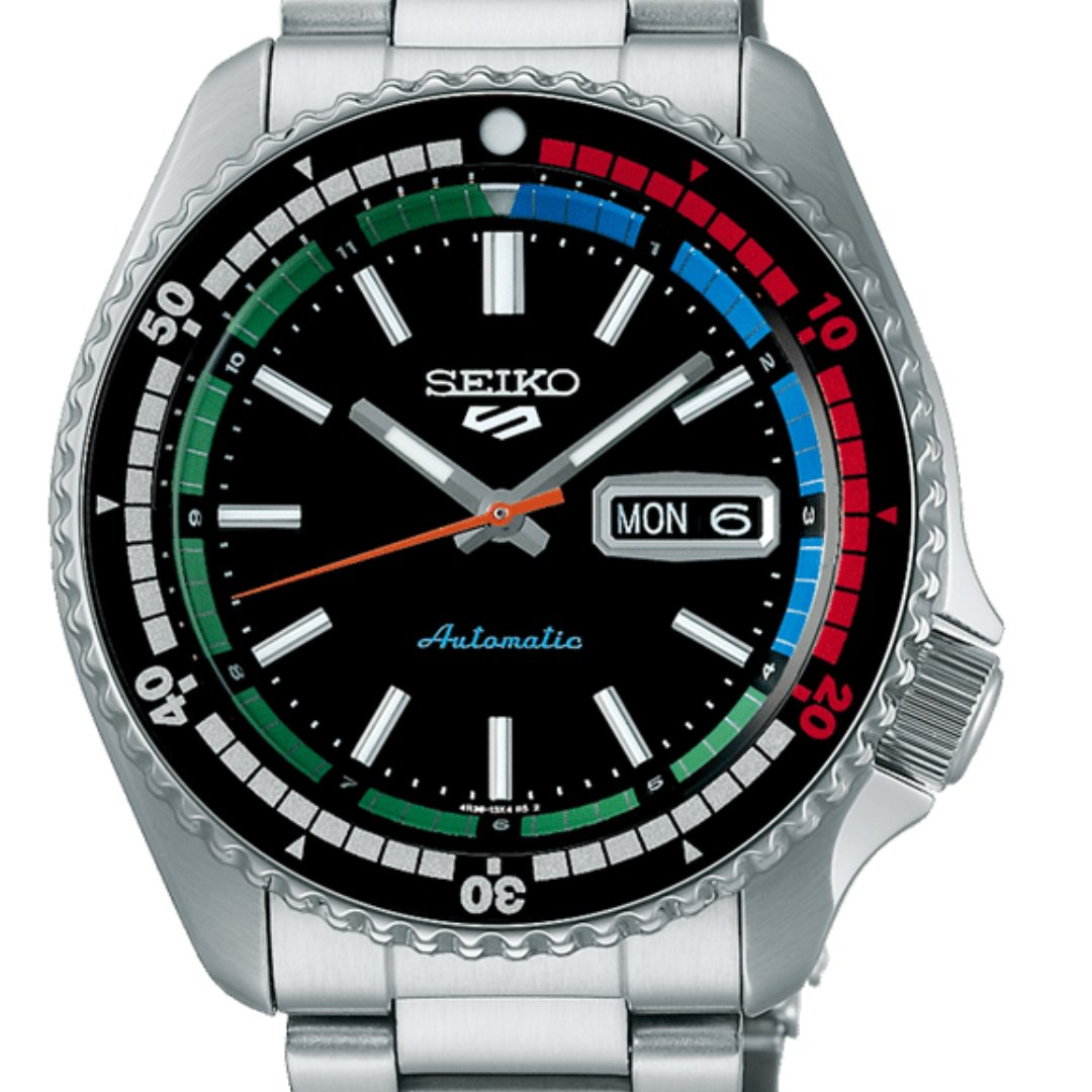 Seiko 5 Sports SRPK13K1 SRPK13 SRPK13K 24 Jewels Automatic Mens Watch -Seiko