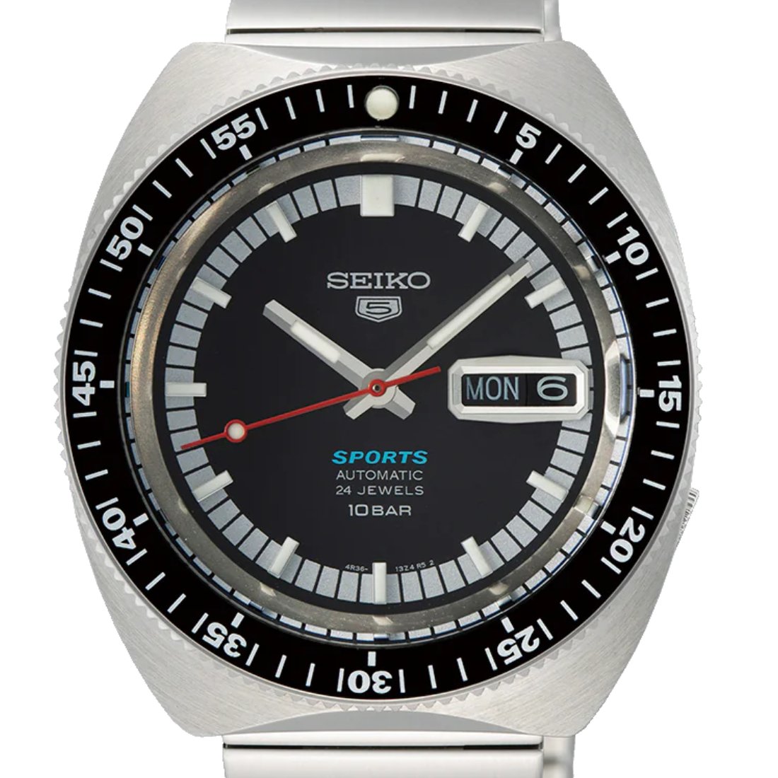 Seiko 5 Sports SRPK17K1 SRPK17 SRPK17K 55th Anniversary Limited Edition Watch -Seiko