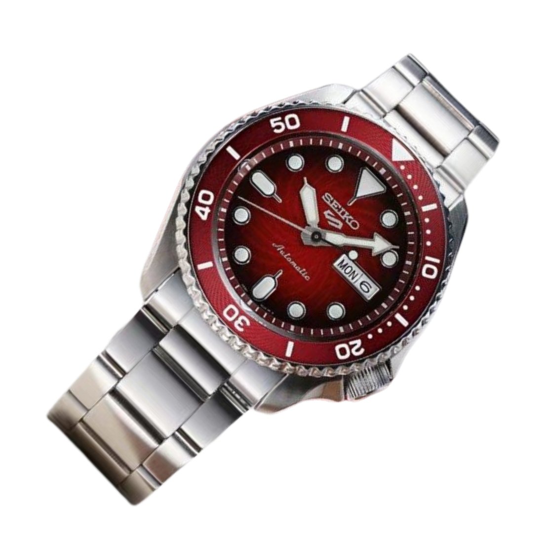 Seiko 5 Sports SRPK63K1 SRPK63 SRPK63 Automatic Red Dial Watch (PRE-ORDER) -Seiko