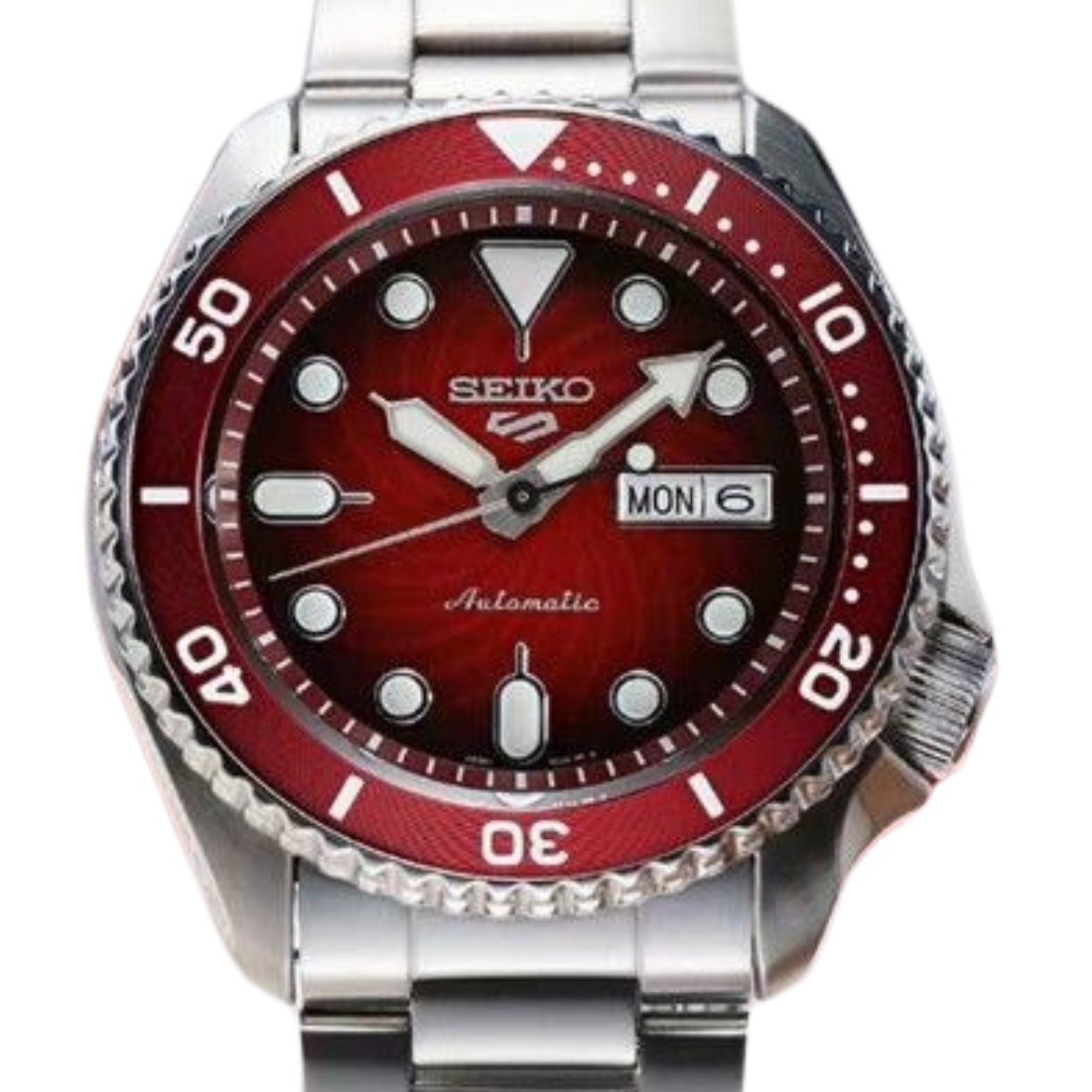 Seiko 5 Sports SRPK63K1 SRPK63 SRPK63 Automatic Red Dial Watch (PRE-ORDER) -Seiko