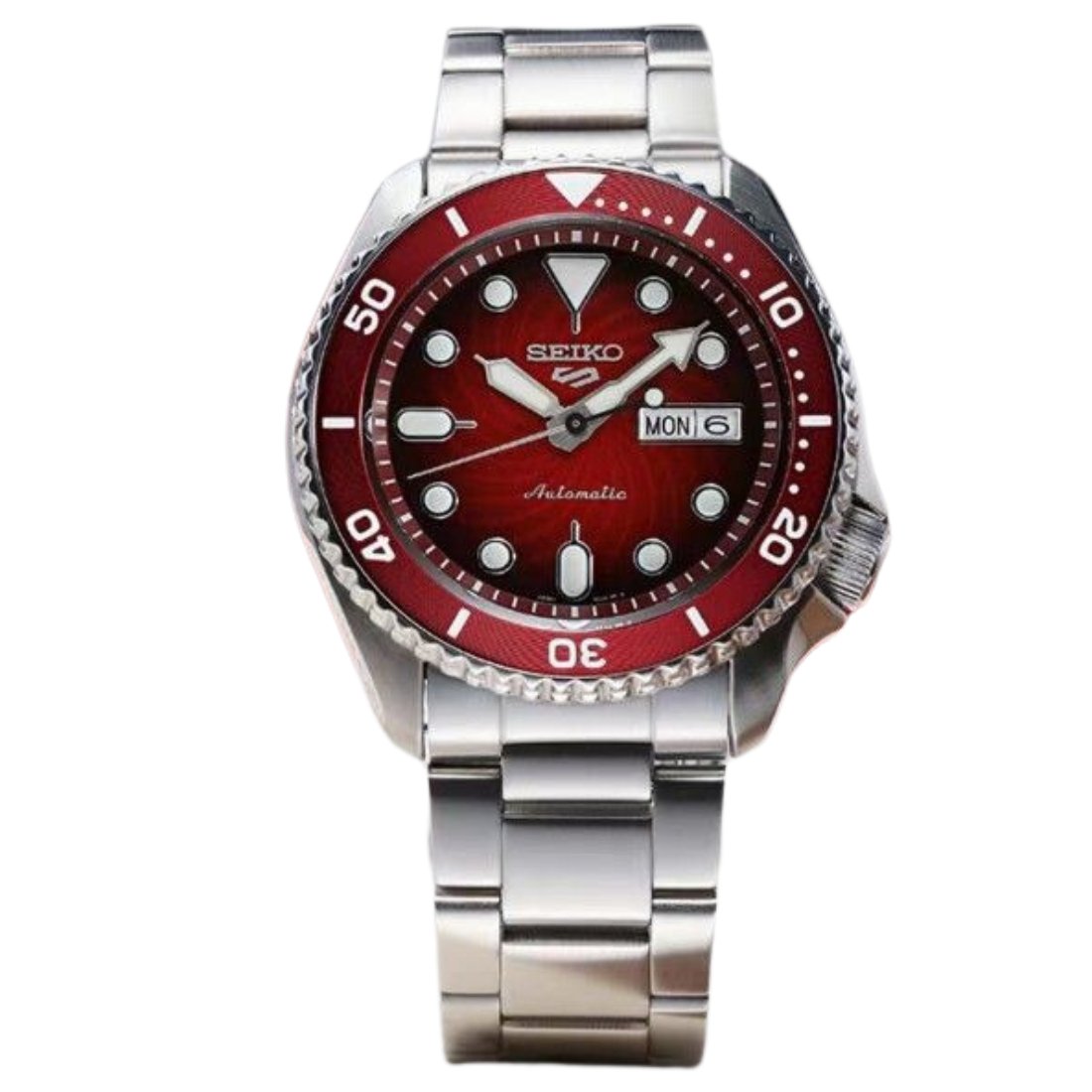 Seiko 5 Sports SRPK63K1 SRPK63 SRPK63 Automatic Red Dial Watch (PRE-ORDER) -Seiko