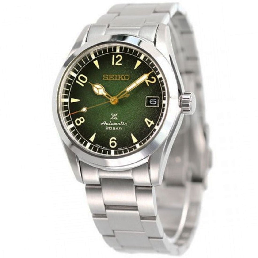 Seiko Baby Alpinist SPB155 SPB155J1 Japan Mechanical Green Dial Watch -Seiko