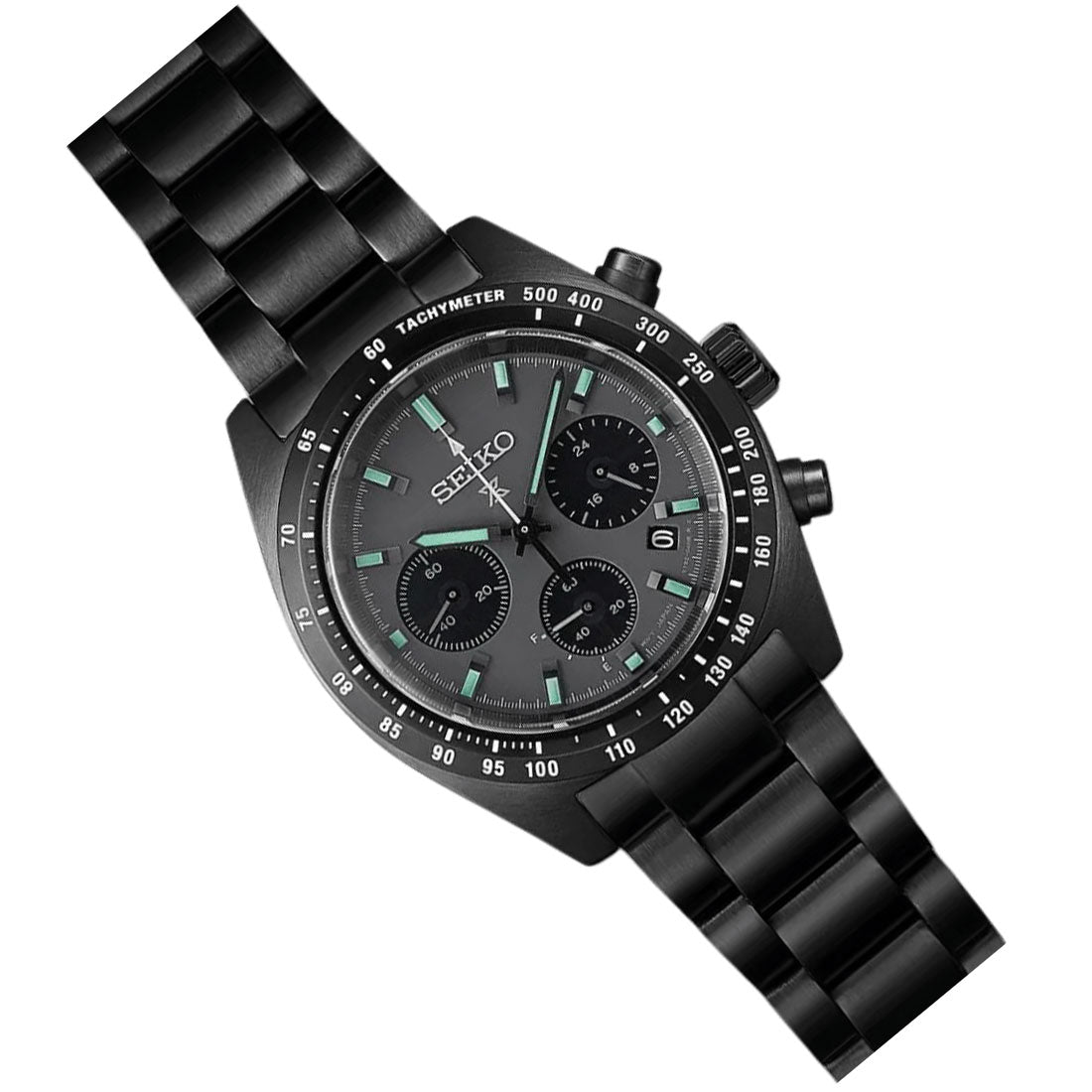 Seiko Black Series Prospex Night Speedtimer SSC917P1 SSC917 SSC917P Solar Diving Watch -Seiko