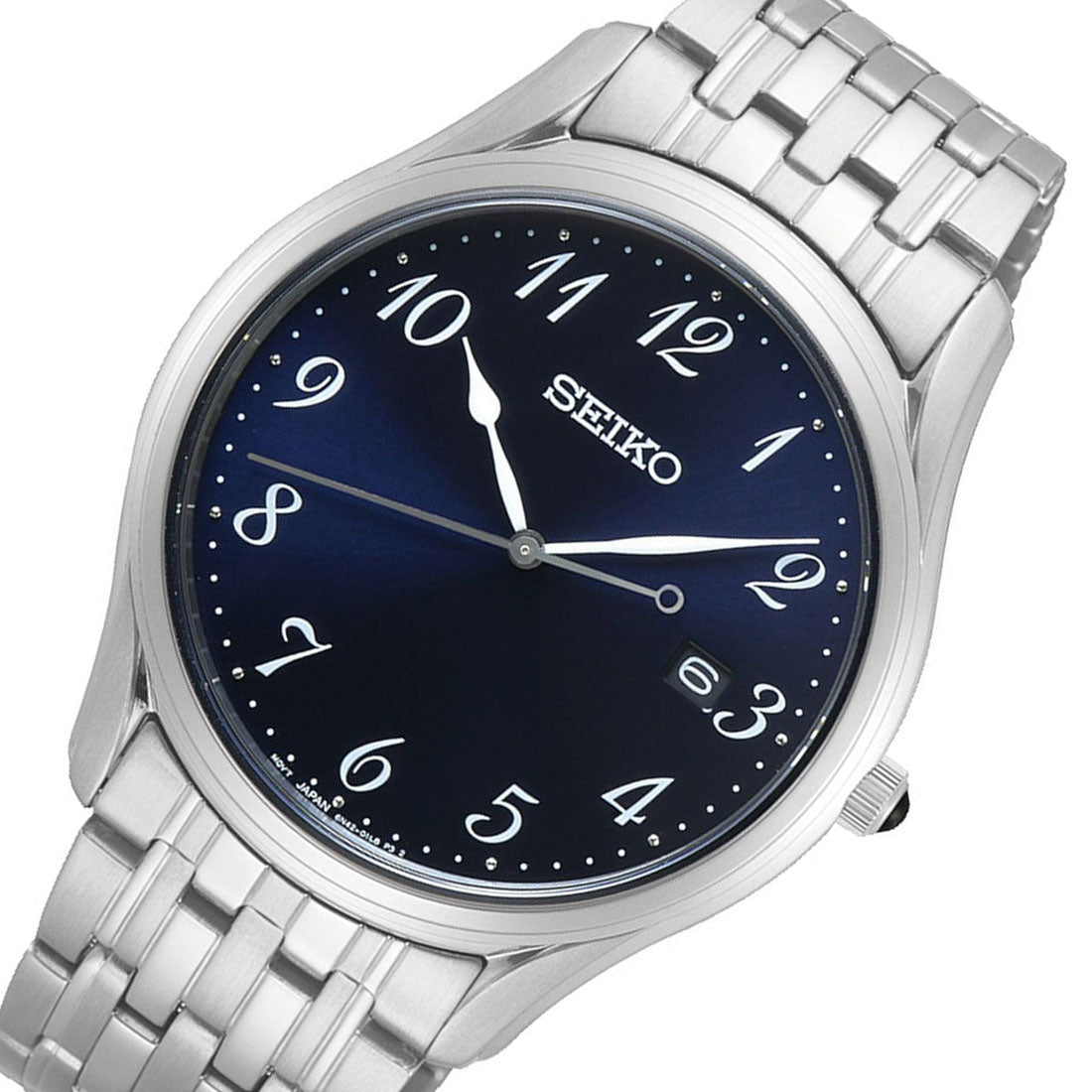 Seiko Blue Dial SUR301P1 SUR301 SUR301P Classic Quartz Watch -Seiko