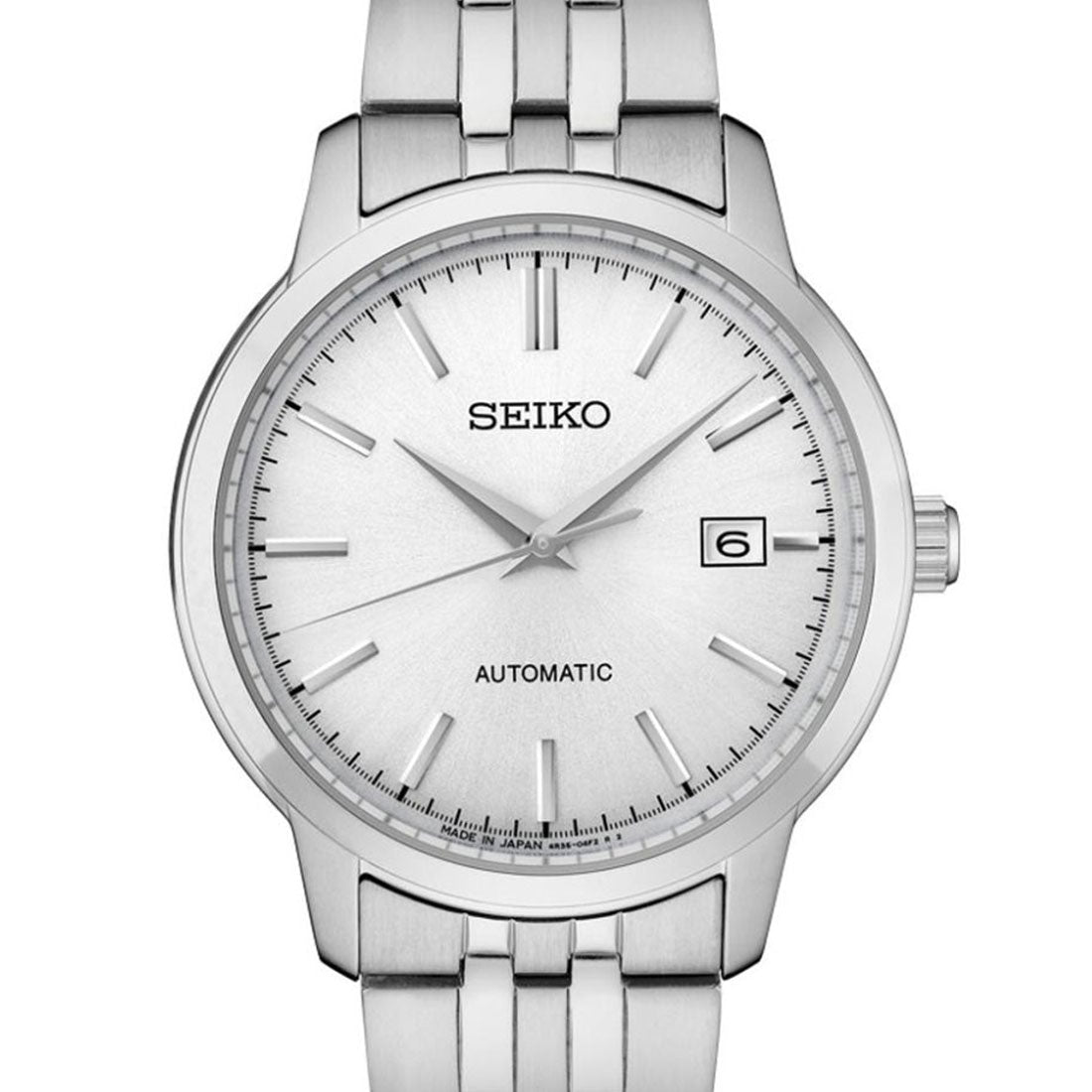 Seiko Conceptual Automatic SRPH85K1 SRPH85 SRPH85K Silver Dial Mens Watch -Seiko