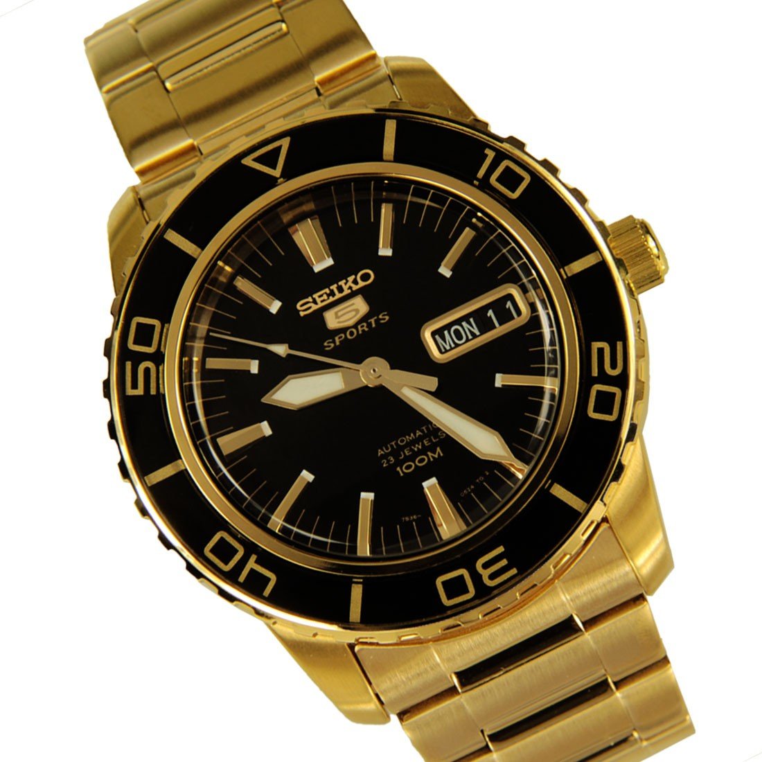 Seiko Gold SNZH60K1 SNZH60 SNZH60K Automatic Watch -Seiko