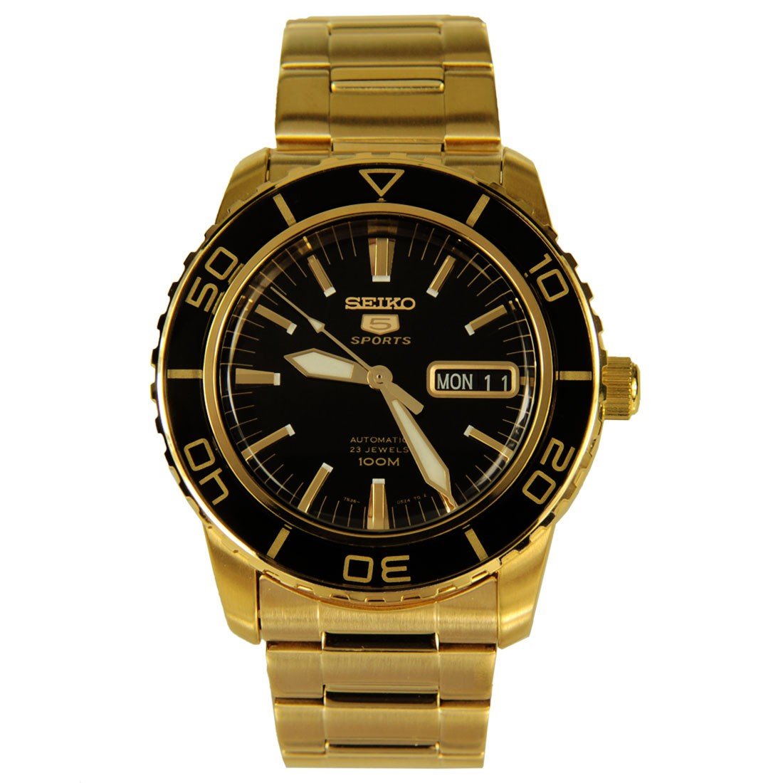 Seiko Gold SNZH60K1 SNZH60 SNZH60K Automatic Watch -Seiko