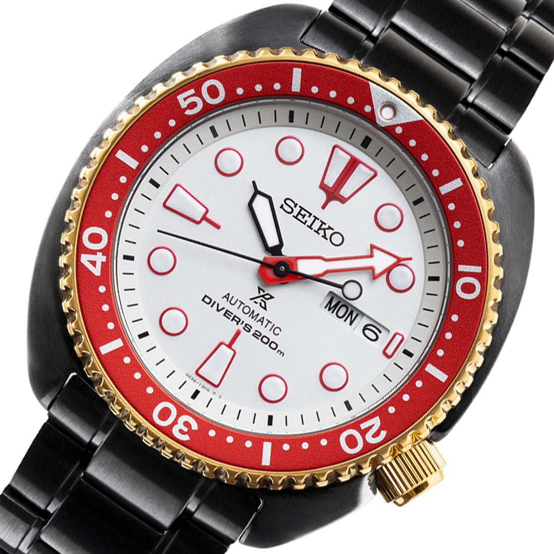 Seiko Indonesia Prospex Black Stainless Steel SRPJ52K1 SRPJ52 SRPJ52K Limited Edition Watch -Seiko