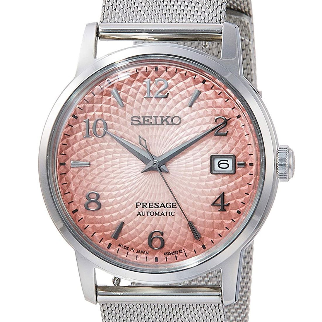 Seiko JDM SARY169 Presage Cocktail Time Mesh Stainless Steel Limited Edition Watch -Seiko