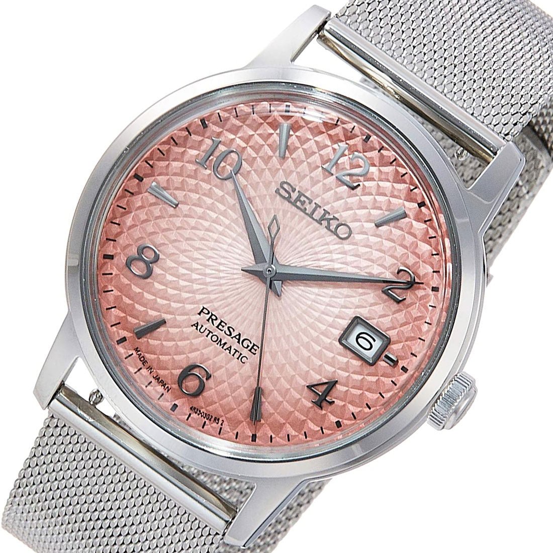 Seiko JDM SARY169 Presage Cocktail Time Mesh Stainless Steel Limited Edition Watch -Seiko