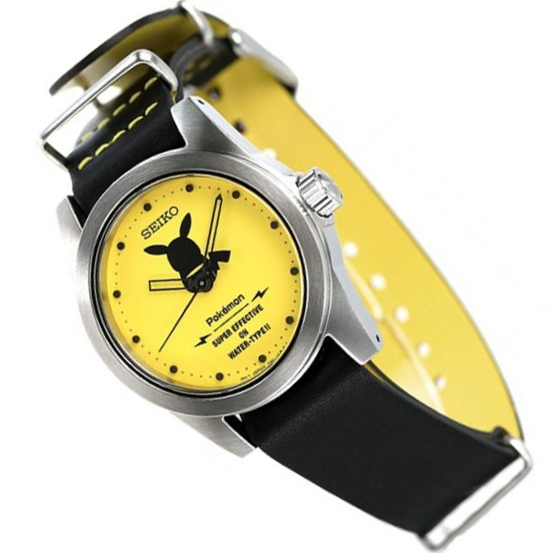 Seiko JDM SCXP175 Pikachu Pokemon Limited Edition Leather Watch -Seiko