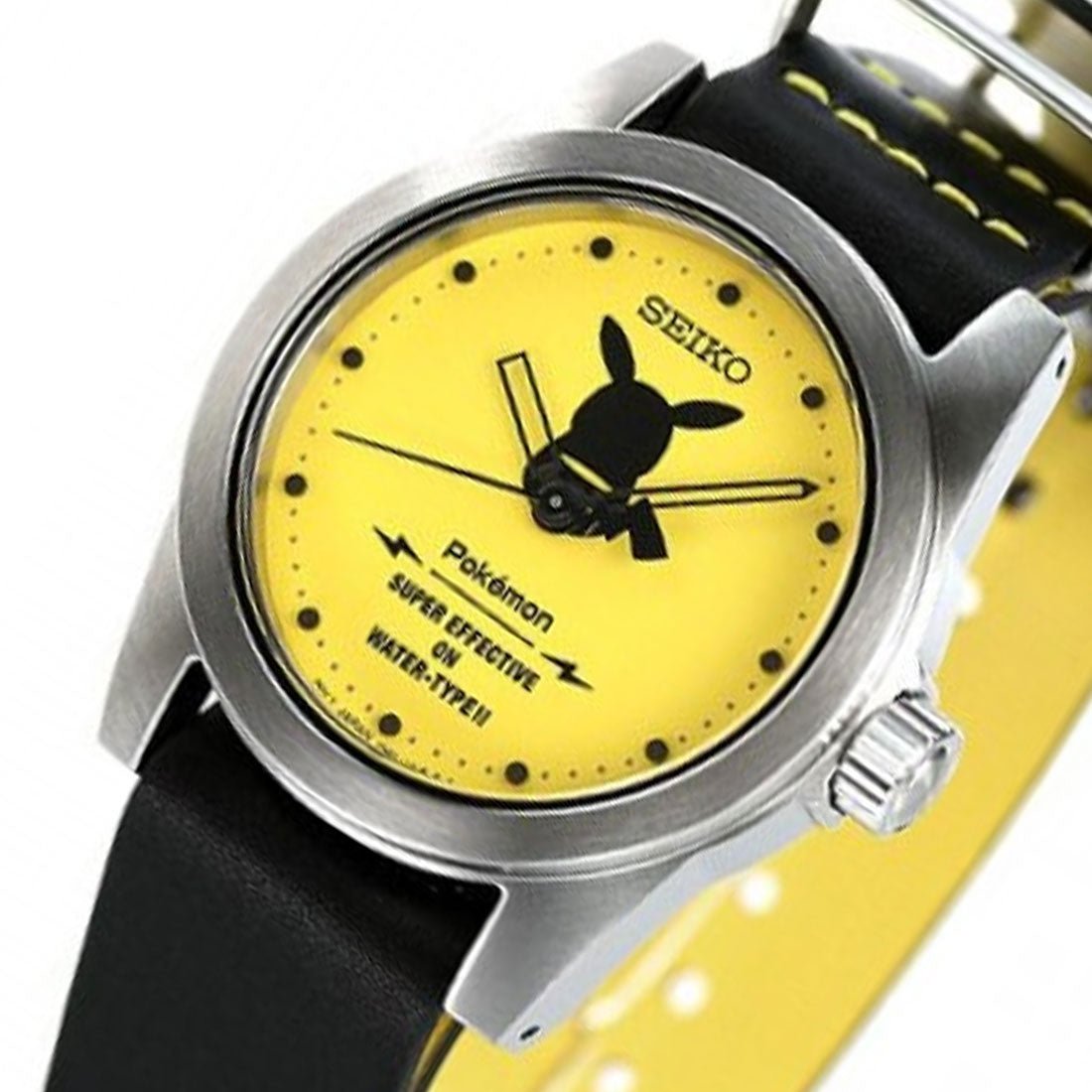 Seiko JDM SCXP175 Pikachu Pokemon Limited Edition Leather Watch -Seiko