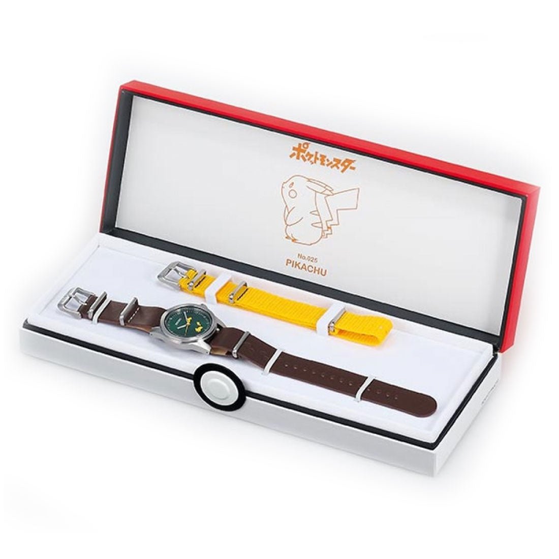 Seiko JDM SCXP177 Pikachu Pokemon Limited Edition Leather Watch -Seiko