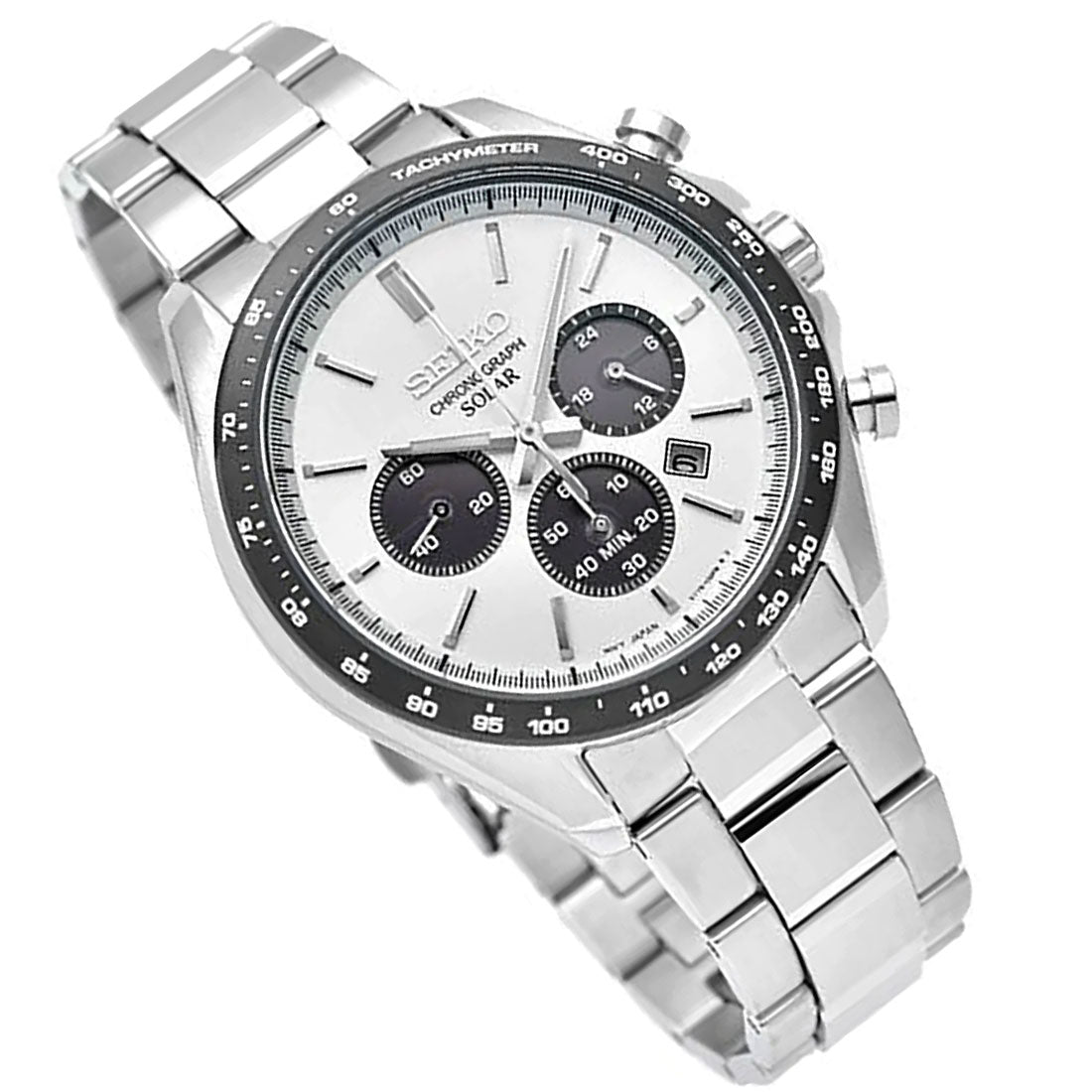 Seiko JDM Solar Selection SBPY165 Speedmaster Chronograph Watch -Seiko