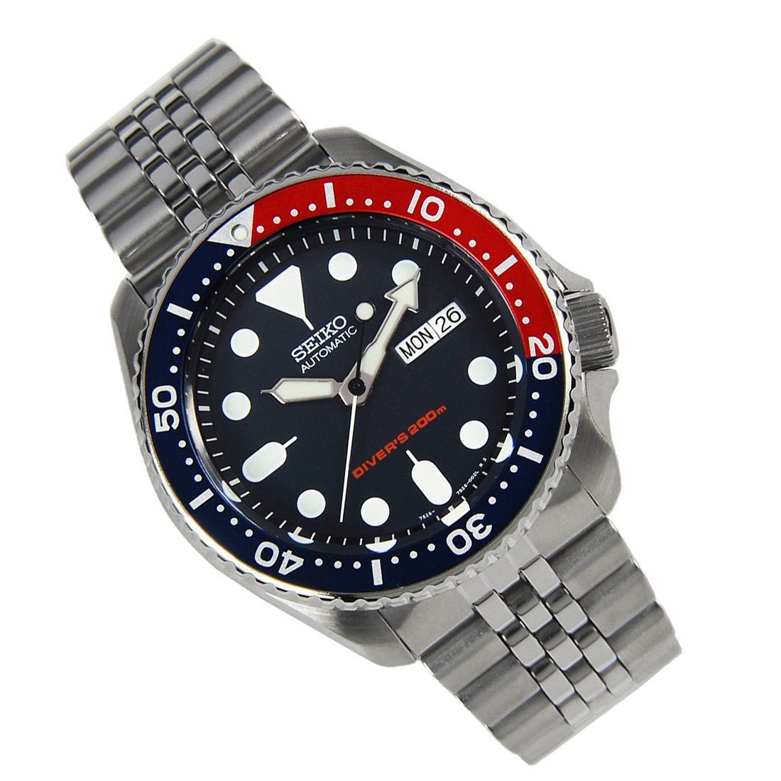 Seiko Jubilee Divers Automatic SKX009K2 SKX009 Blue Dial Watch -Seiko