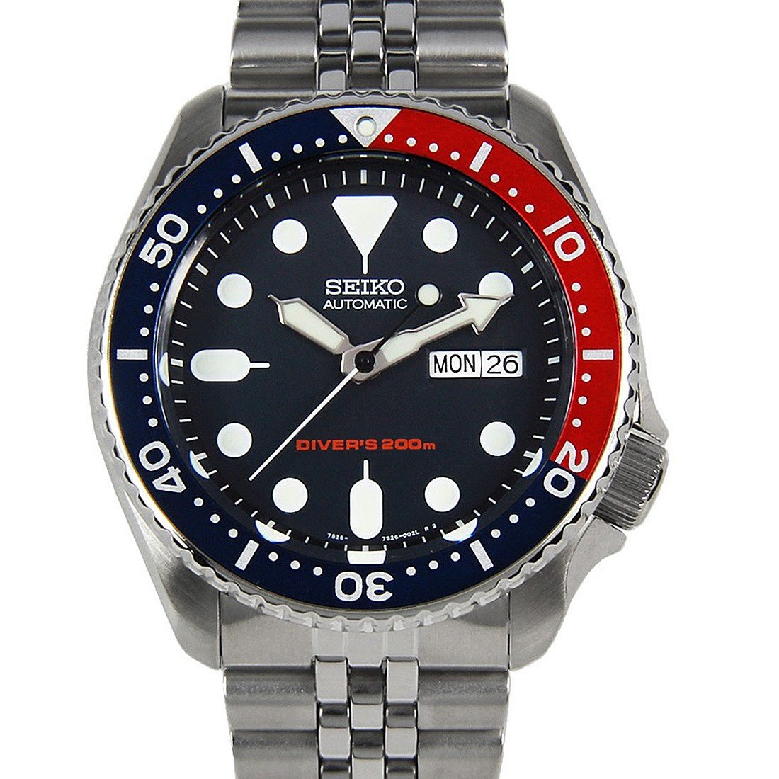 Seiko Jubilee Divers Automatic SKX009K2 SKX009 Blue Dial Watch -Seiko