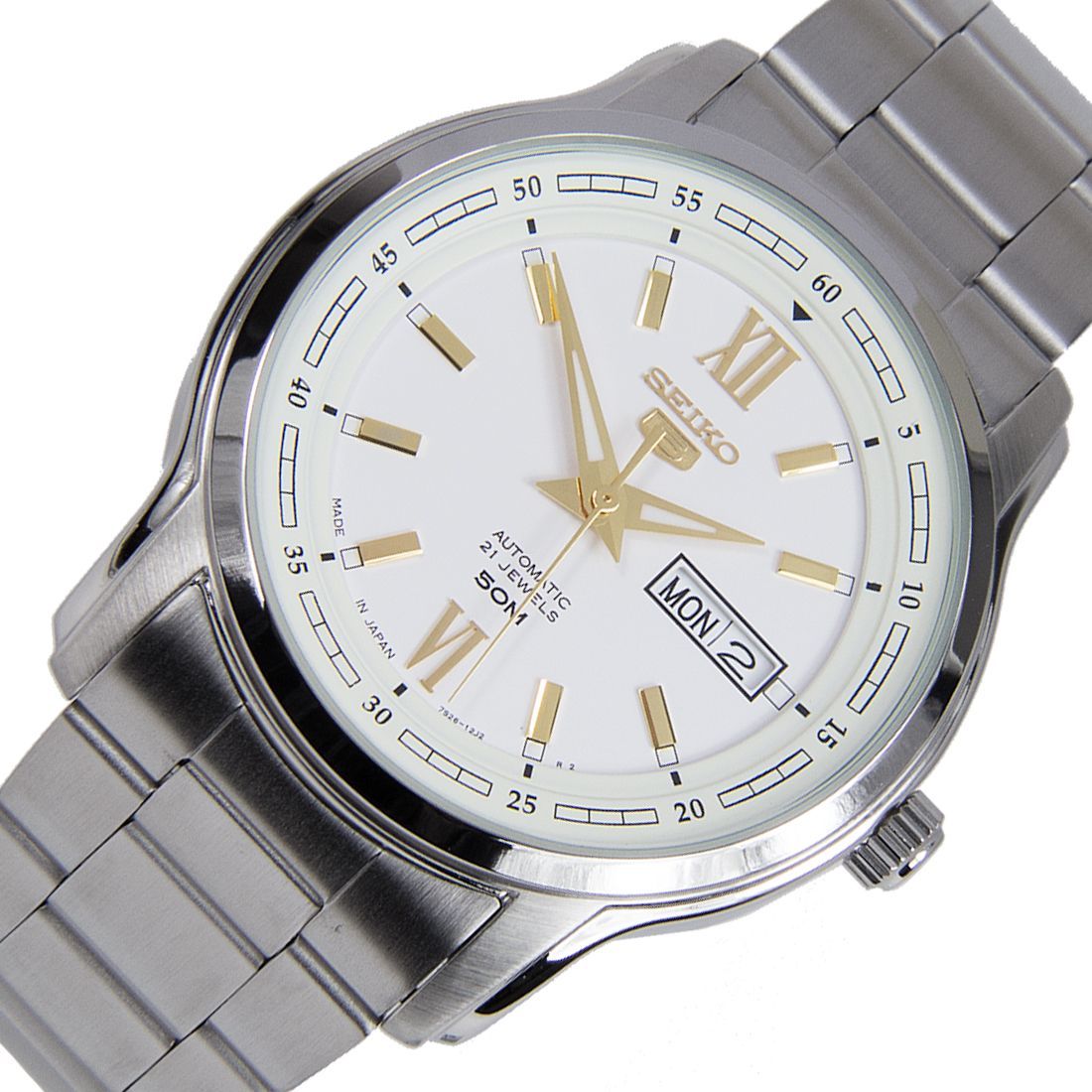 Seiko Made in Japan Automatic Watch SNKP15 SNKP15J1 SNKP15J -Seiko