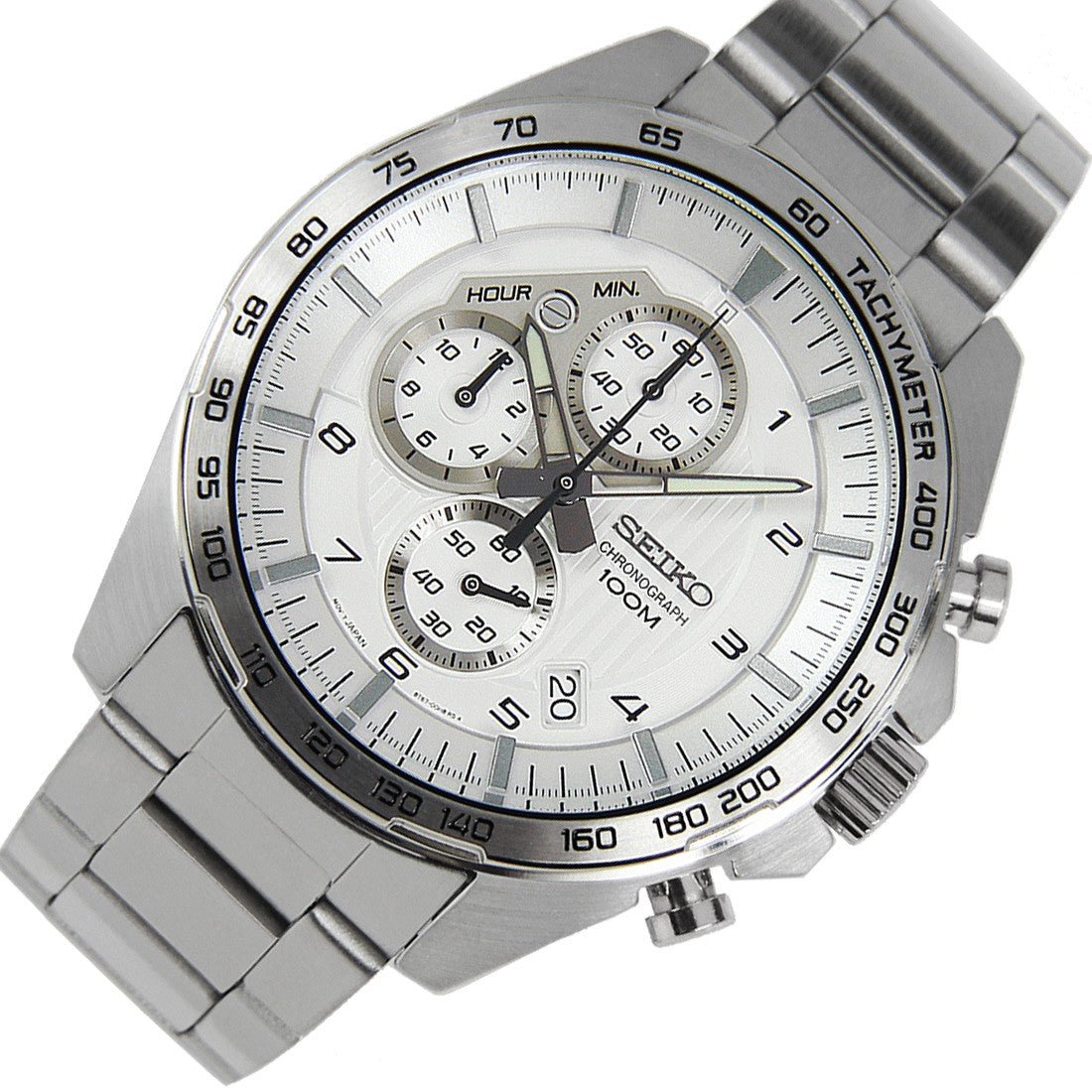 Seiko Mens Quartz SSB317P1 SSB317 SSB317P Chronograph Watch -Seiko