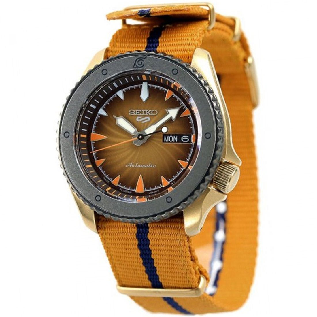 Seiko Naruto SRPF70K1 SRPF70 SRPF70K Limited Edition Naruto Sports Watch -Seiko