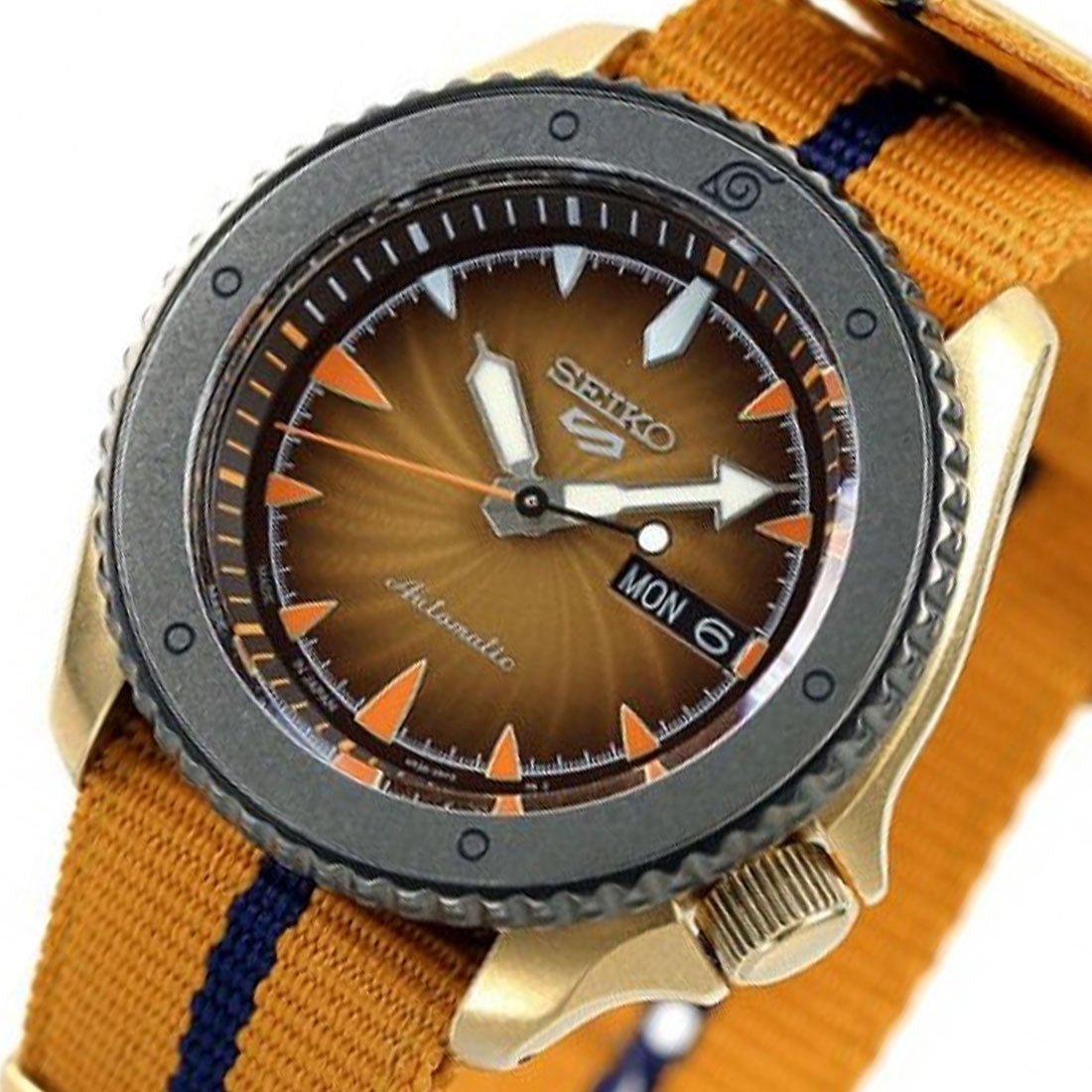 Seiko Naruto SRPF70K1 SRPF70 SRPF70K Limited Edition Naruto Sports Watch -Seiko