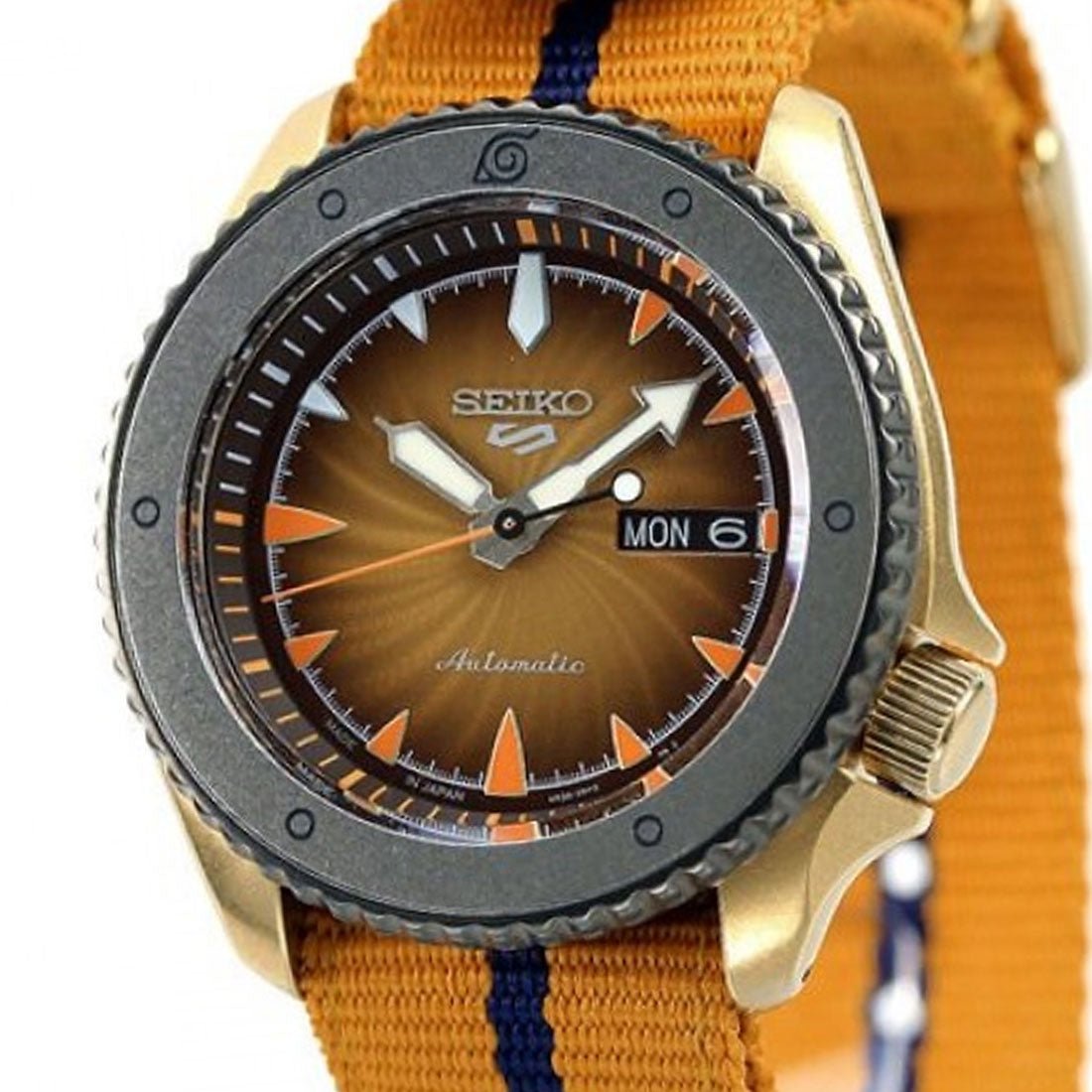 Seiko Naruto SRPF70K1 SRPF70 SRPF70K Limited Edition Naruto Sports Watch -Seiko