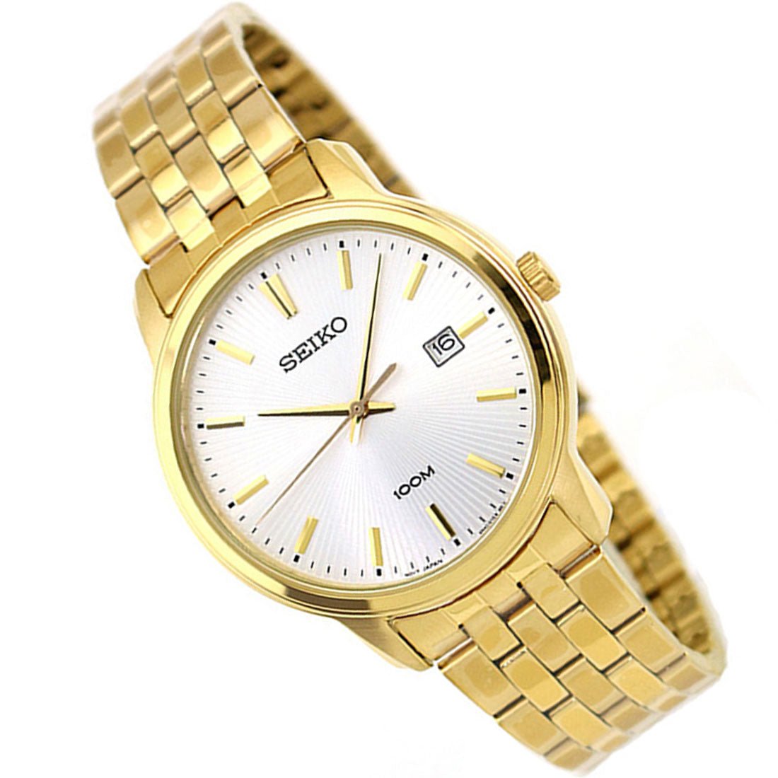 Seiko Neo Gold SUR264P1 SUR264 SUR264P Mens Dress Watch -Seiko