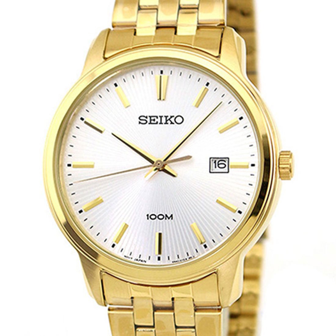 Seiko Neo Gold SUR264P1 SUR264 SUR264P Mens Dress Watch -Seiko